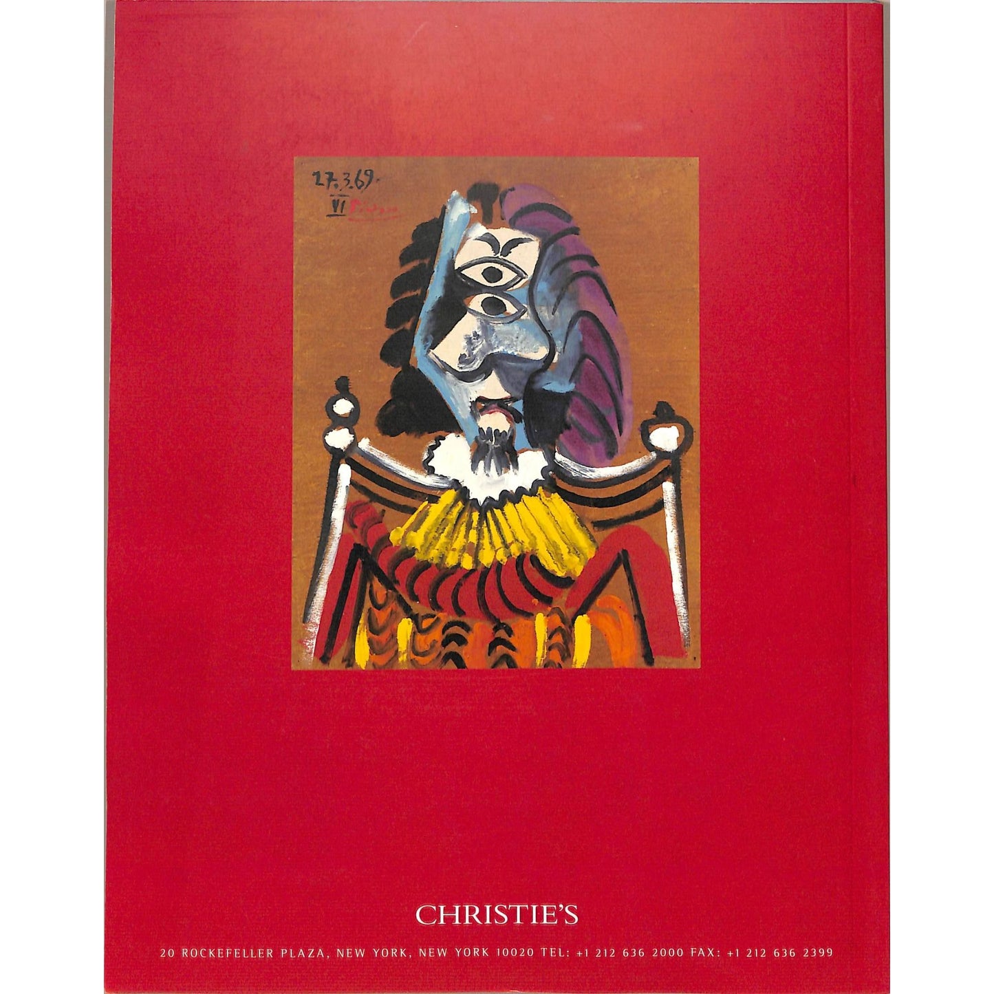 Christie's Impressionist and Modern Art Auction Catalog May 8, 2002
