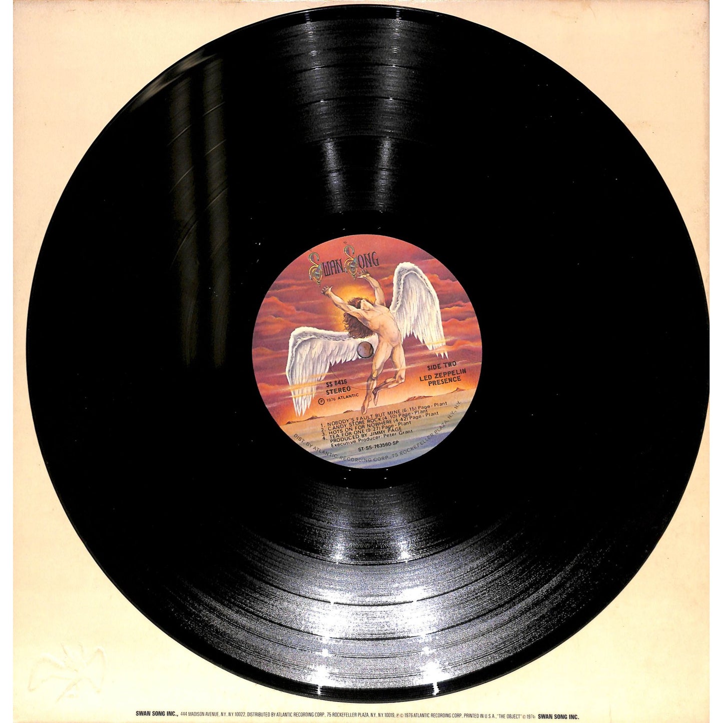 Led Zeppelin - Presence Vinyl Record SS 8416