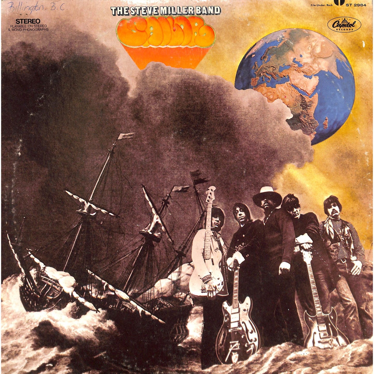 The Steve Miller Band - Sailor Vinyl Record ST 2984