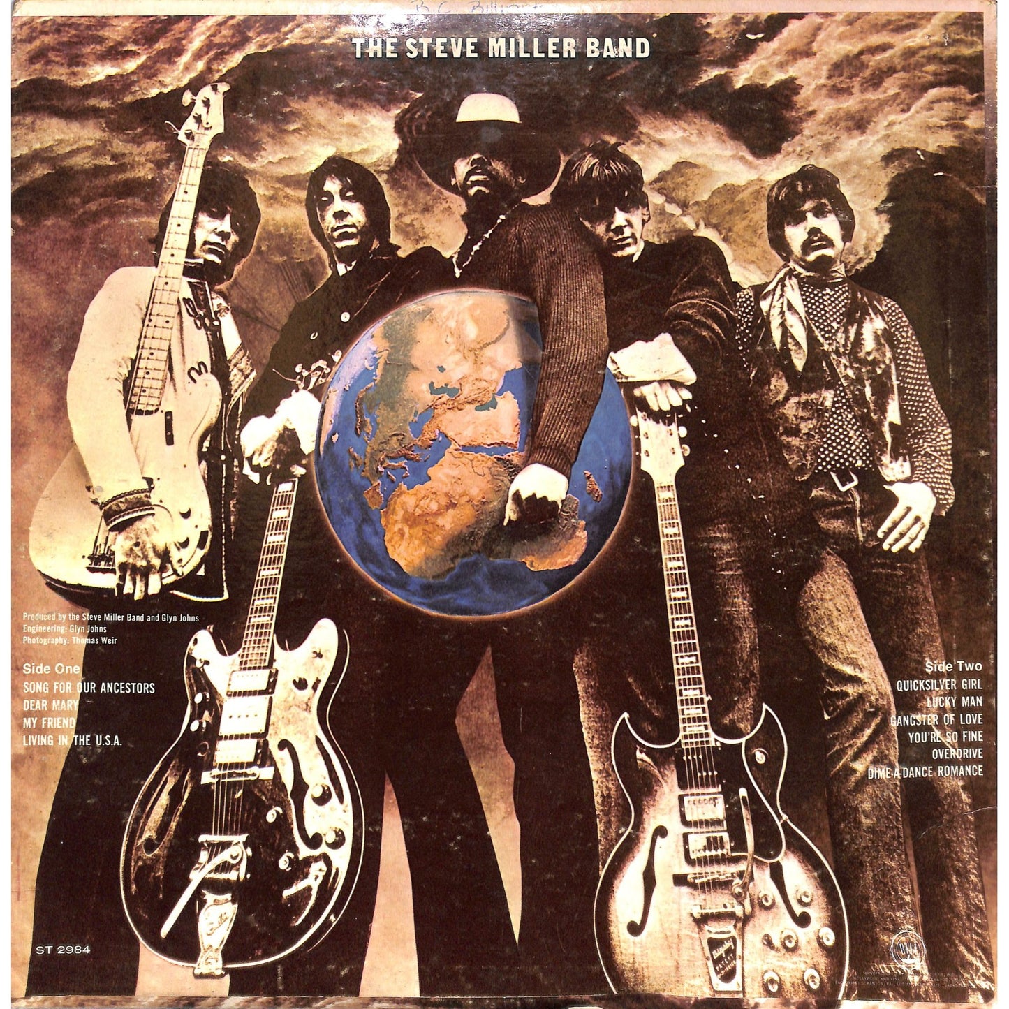 The Steve Miller Band - Sailor Vinyl Record ST 2984