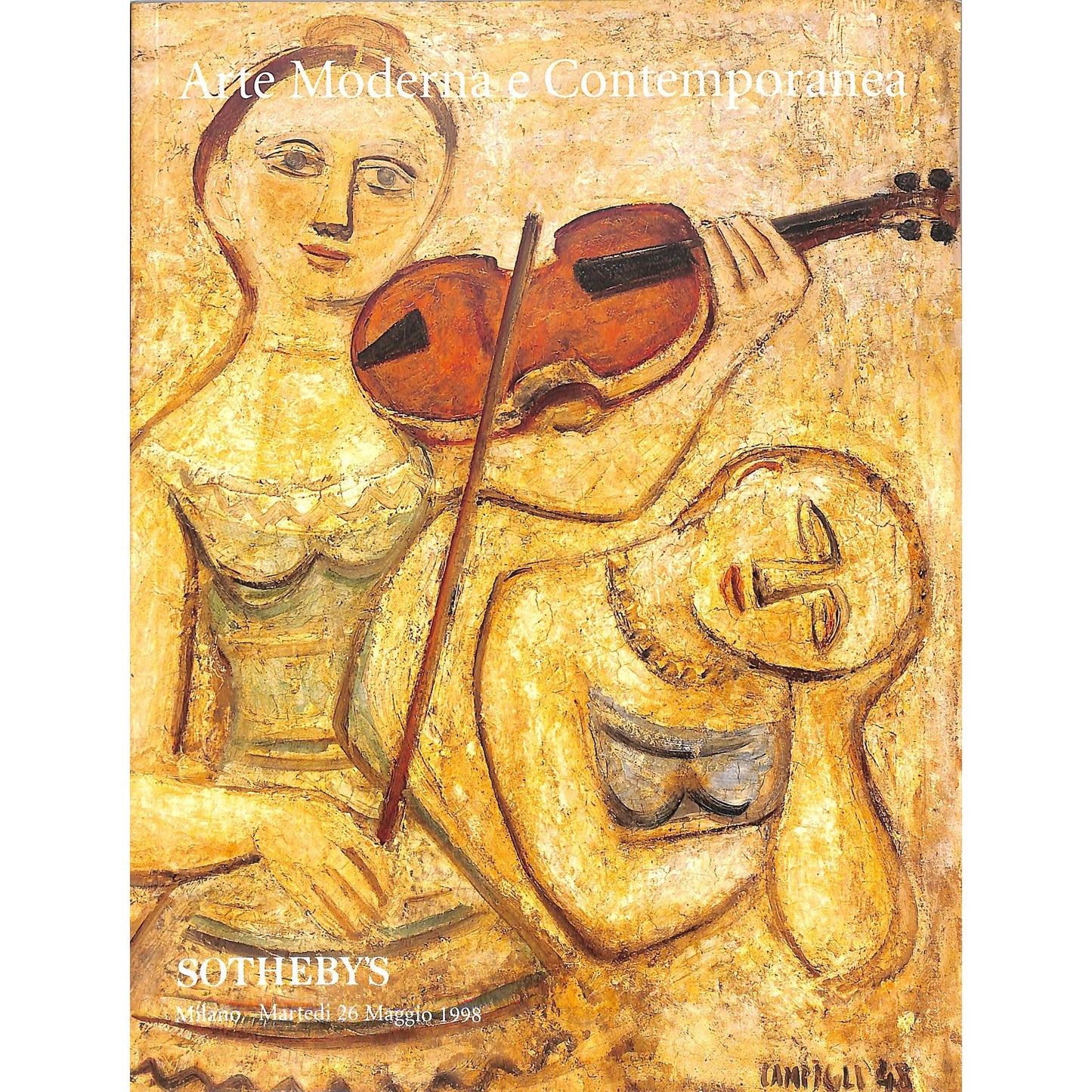 Sotheby's Contemporary Modern Art Auction Catalog May 26, 1998