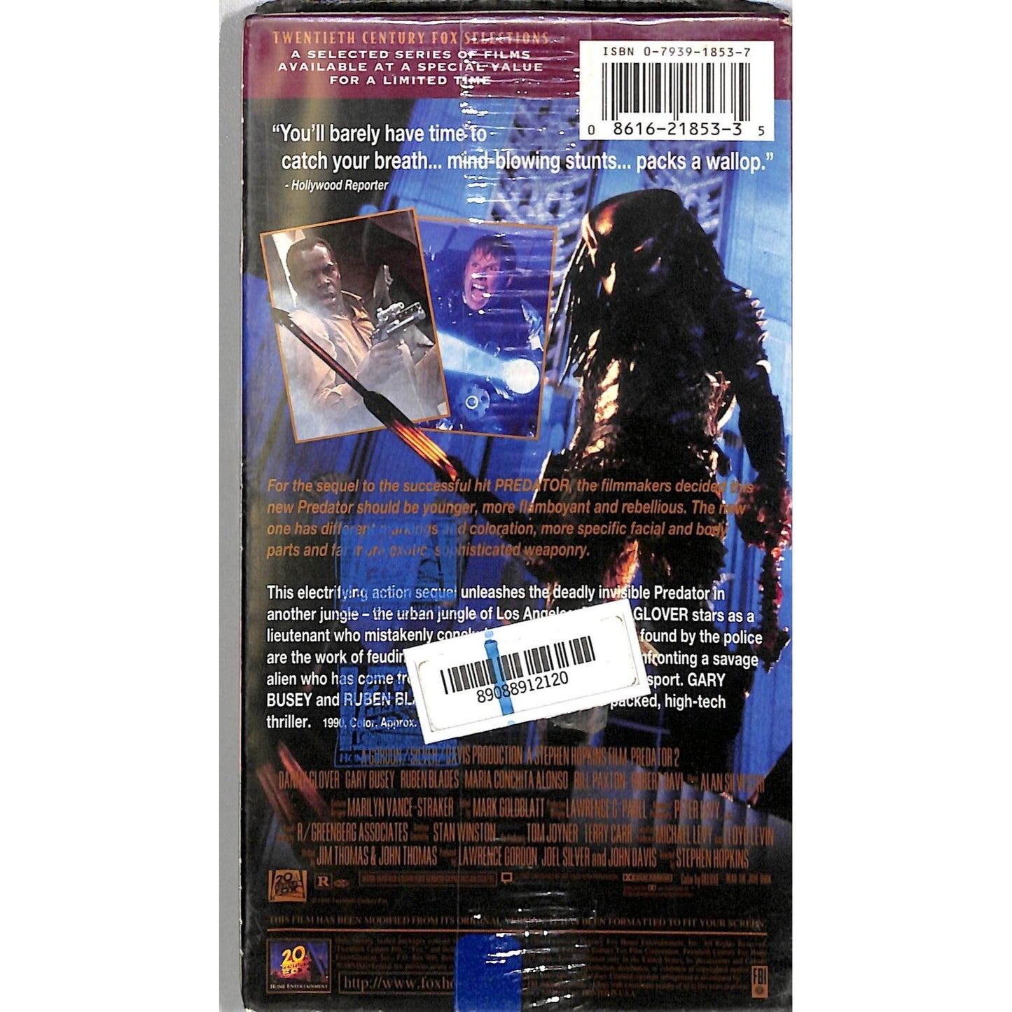 Predator 2 (1990) BRAND NEW SEALED VHS