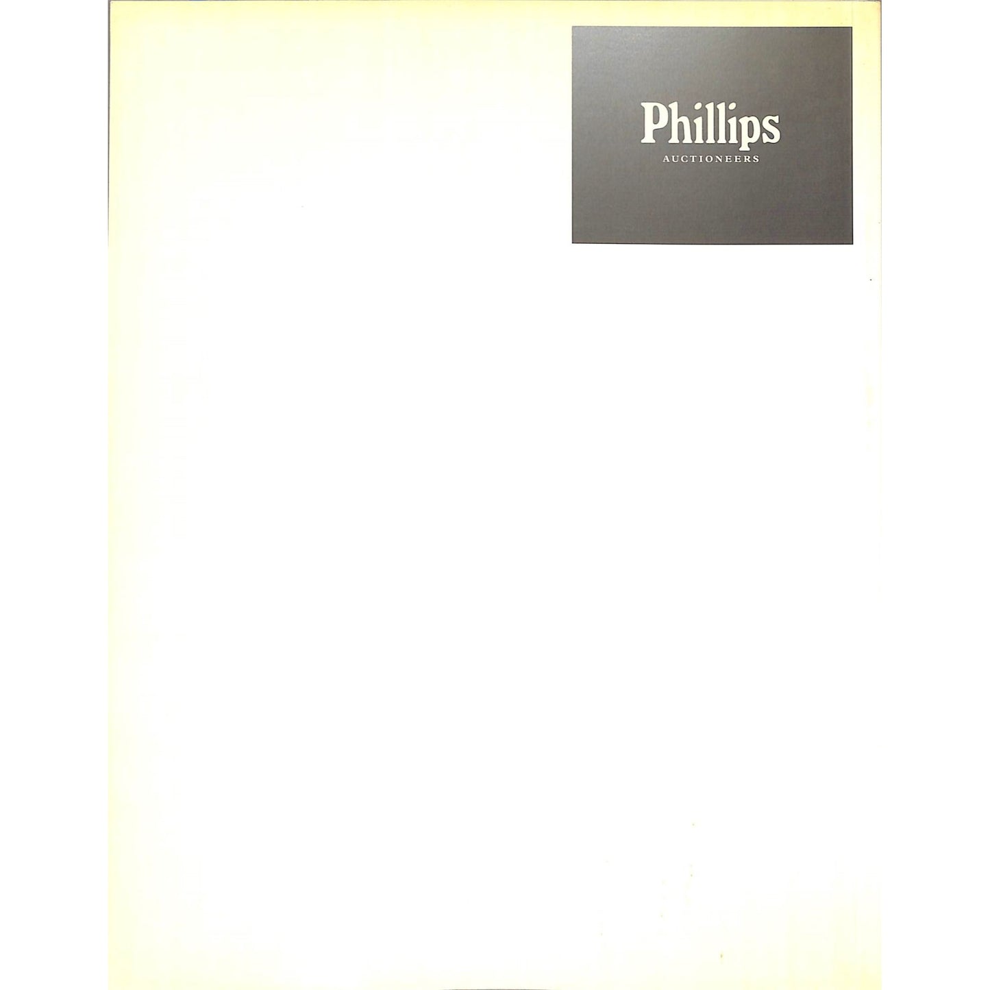 Phillips Impressionist and Modern Art Catalog May 12, 2000