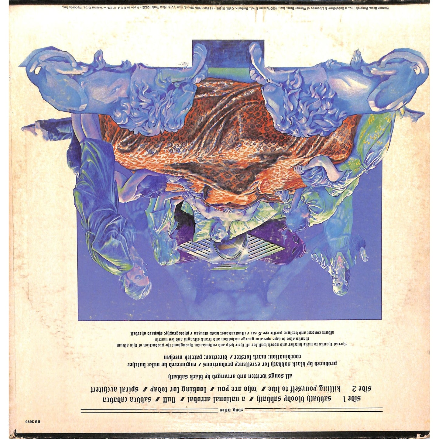 Black Sabbath - Sabbath, Bloody Sabbath Vinyl Record BS 2695