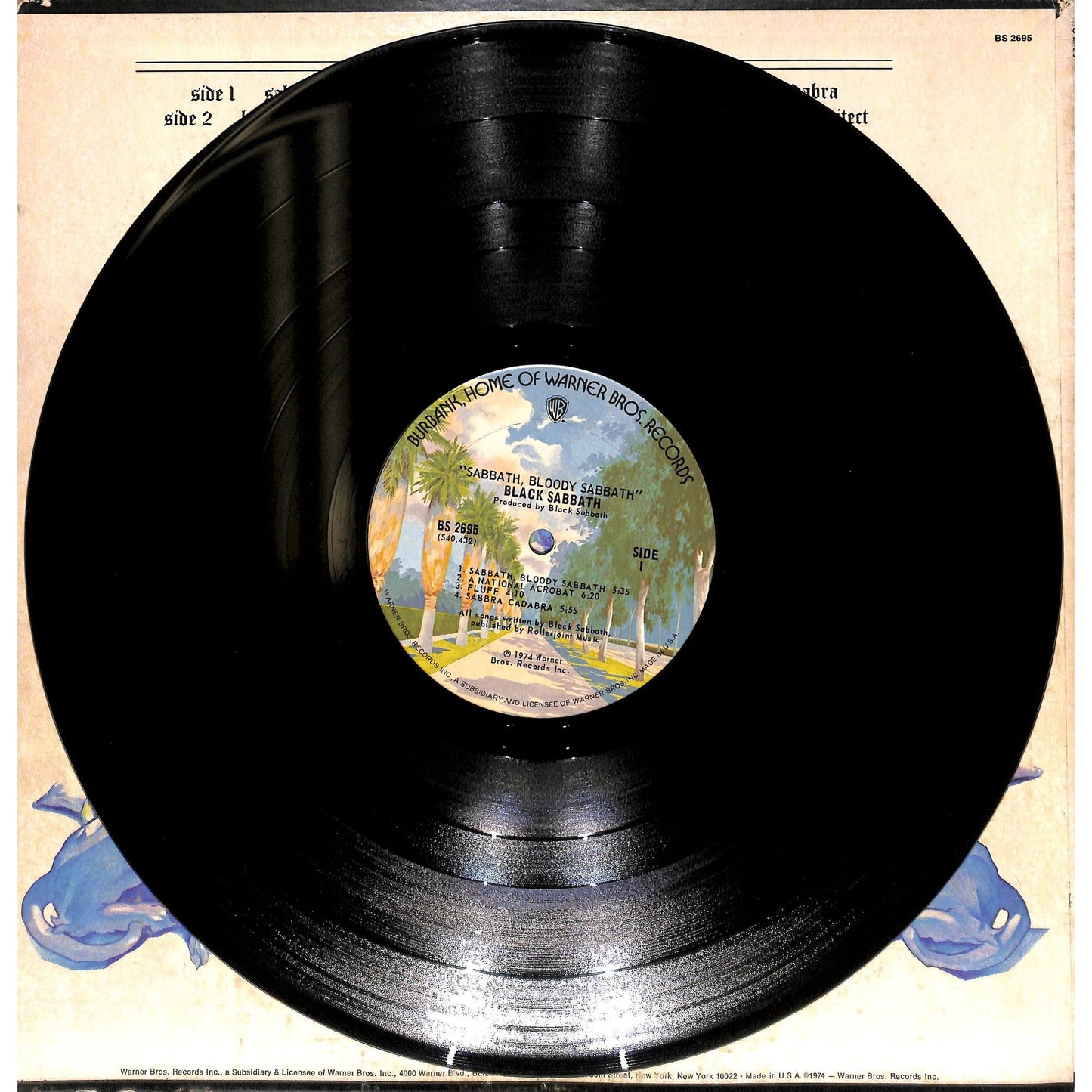 Black Sabbath - Sabbath, Bloody Sabbath Vinyl Record BS 2695