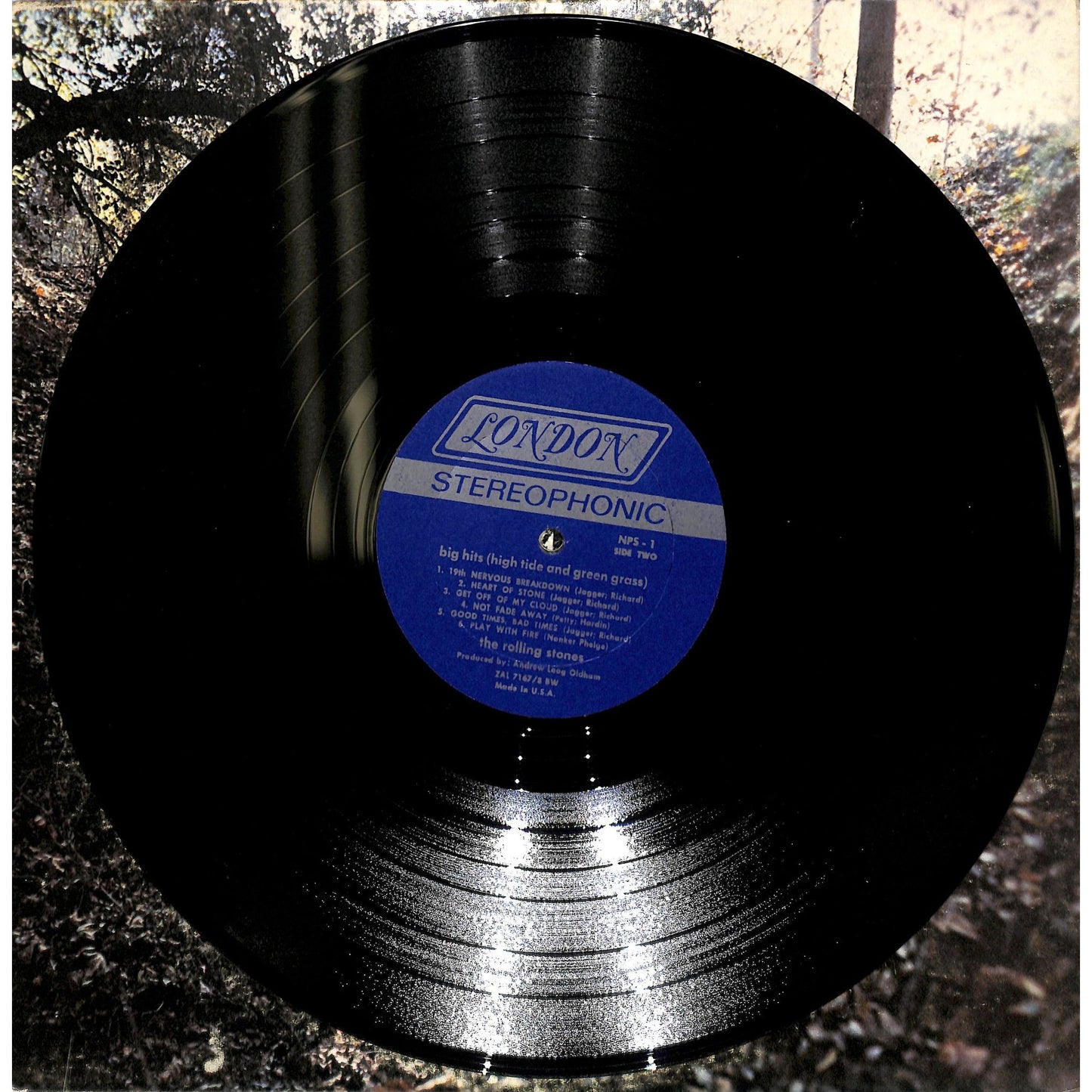 The Rolling Stones - Big Hits (High Tide and Green Grass) Vinyl Record NPS 1