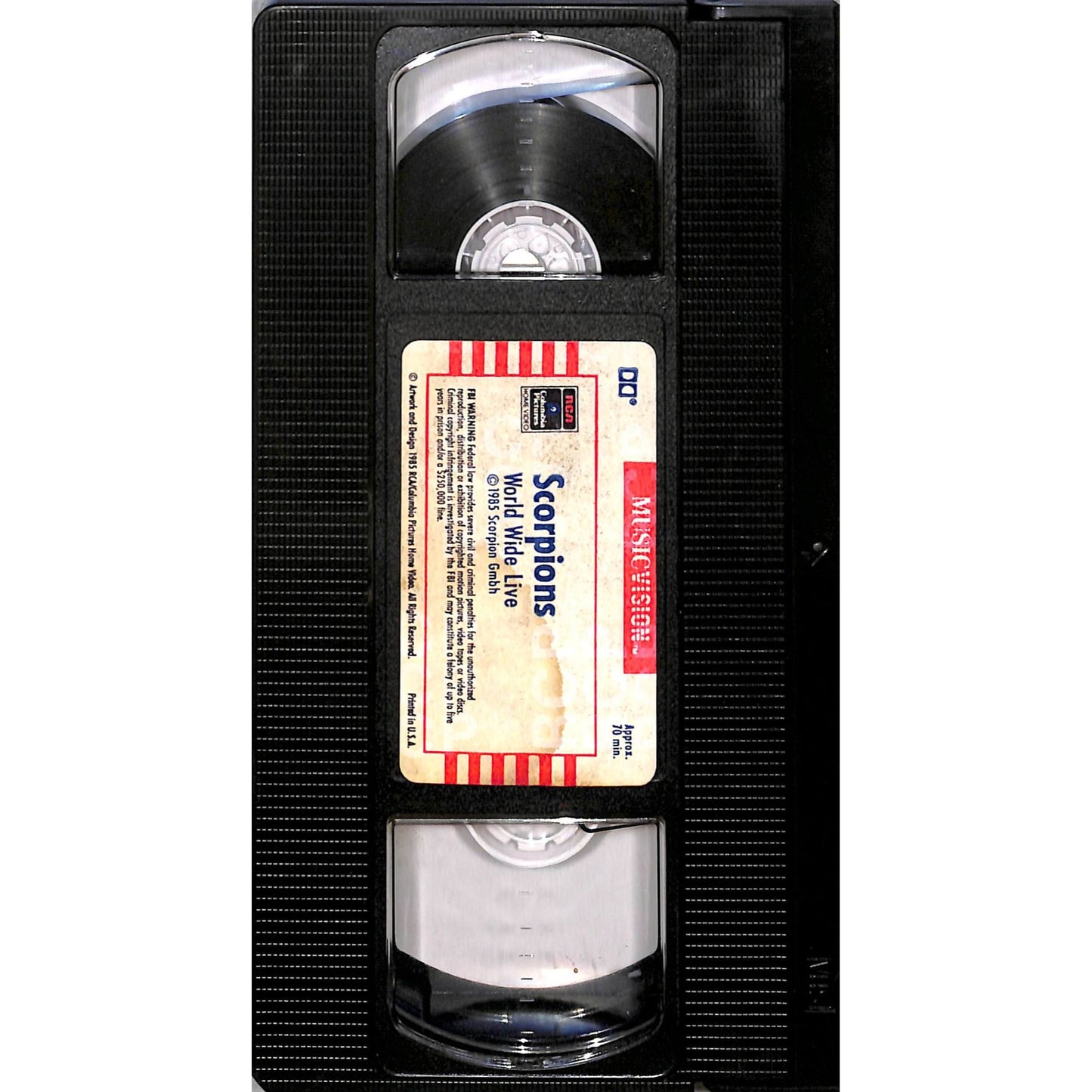 Scorpions (1985) VHS Tape Good condition