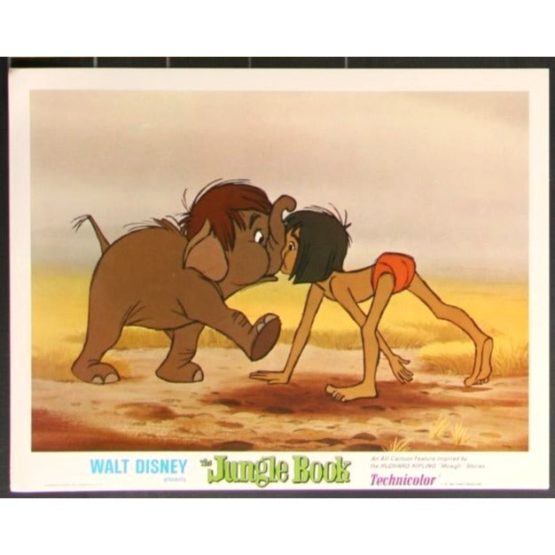 The Jungle Book (1967) Original Lobby Card Movie Poster 11x14