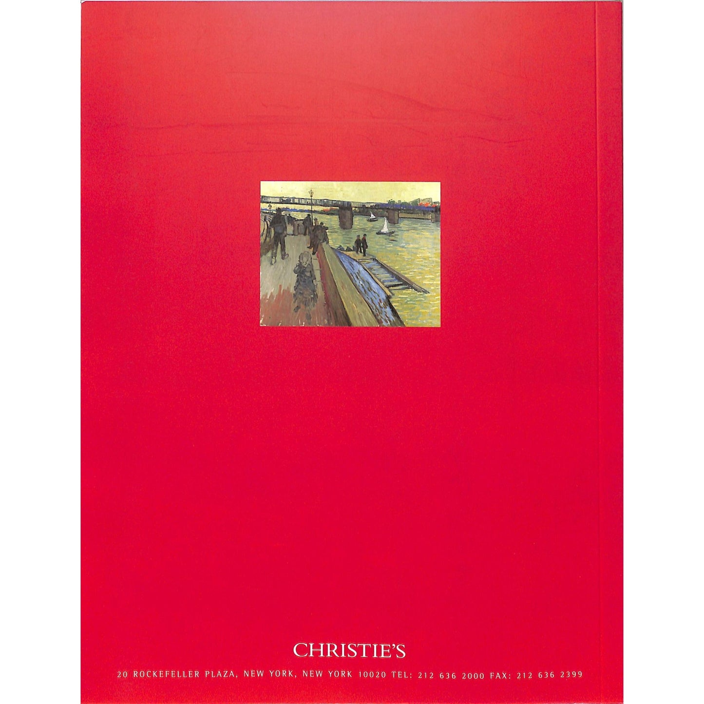 Christie's Impressionist and Post-mpressionist Art Auction Catalog Nov 8, 1999