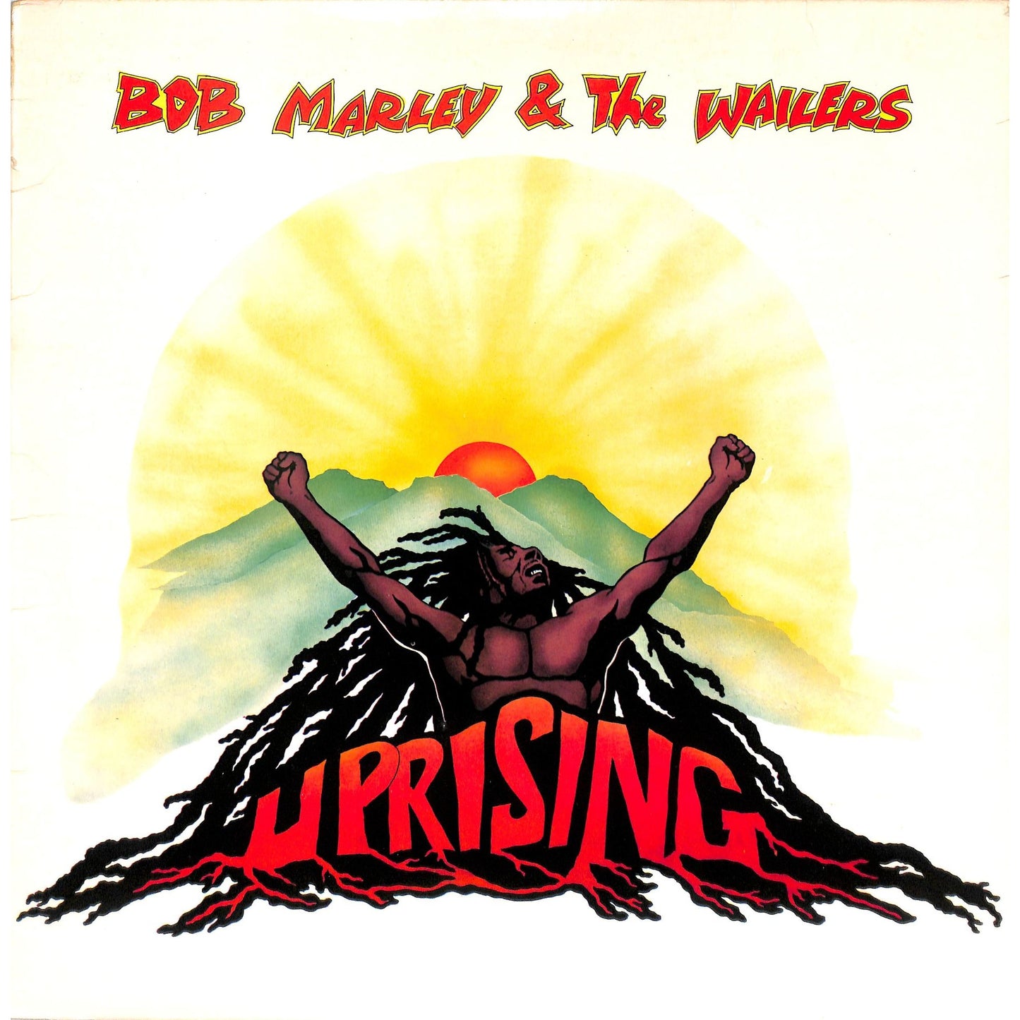 Bob Marley & the Wailers - Uprising Vinyl Record ILPS 9596