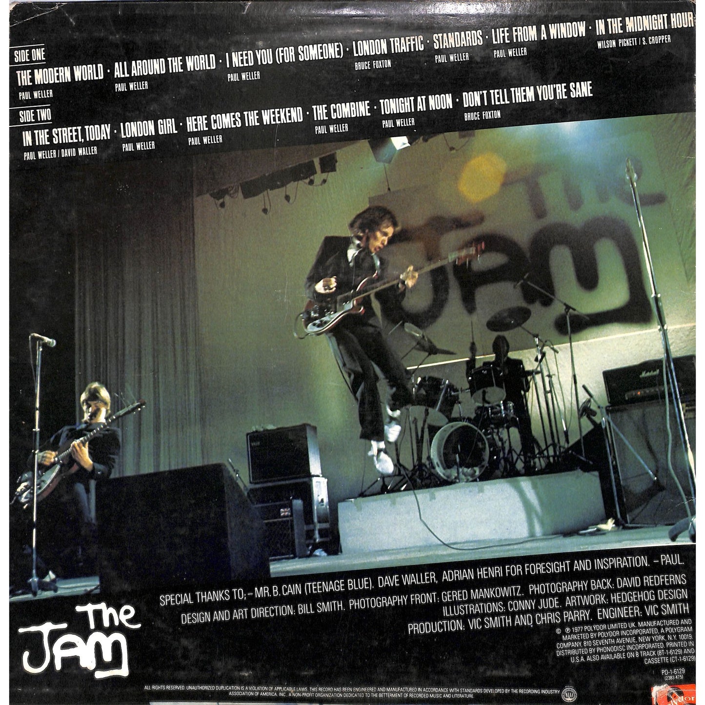 The Jam - This Is the Modern World Vinyl Record PD-1-6129