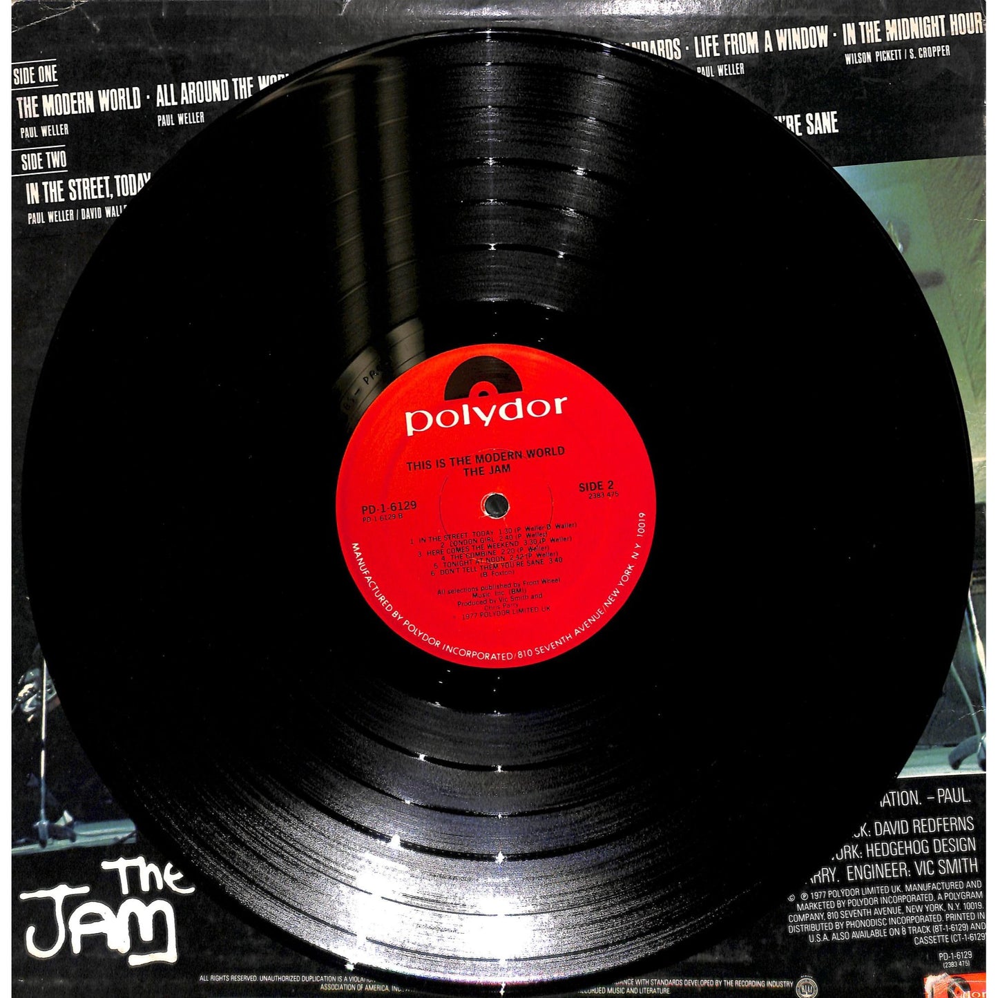 The Jam - This Is the Modern World Vinyl Record PD-1-6129