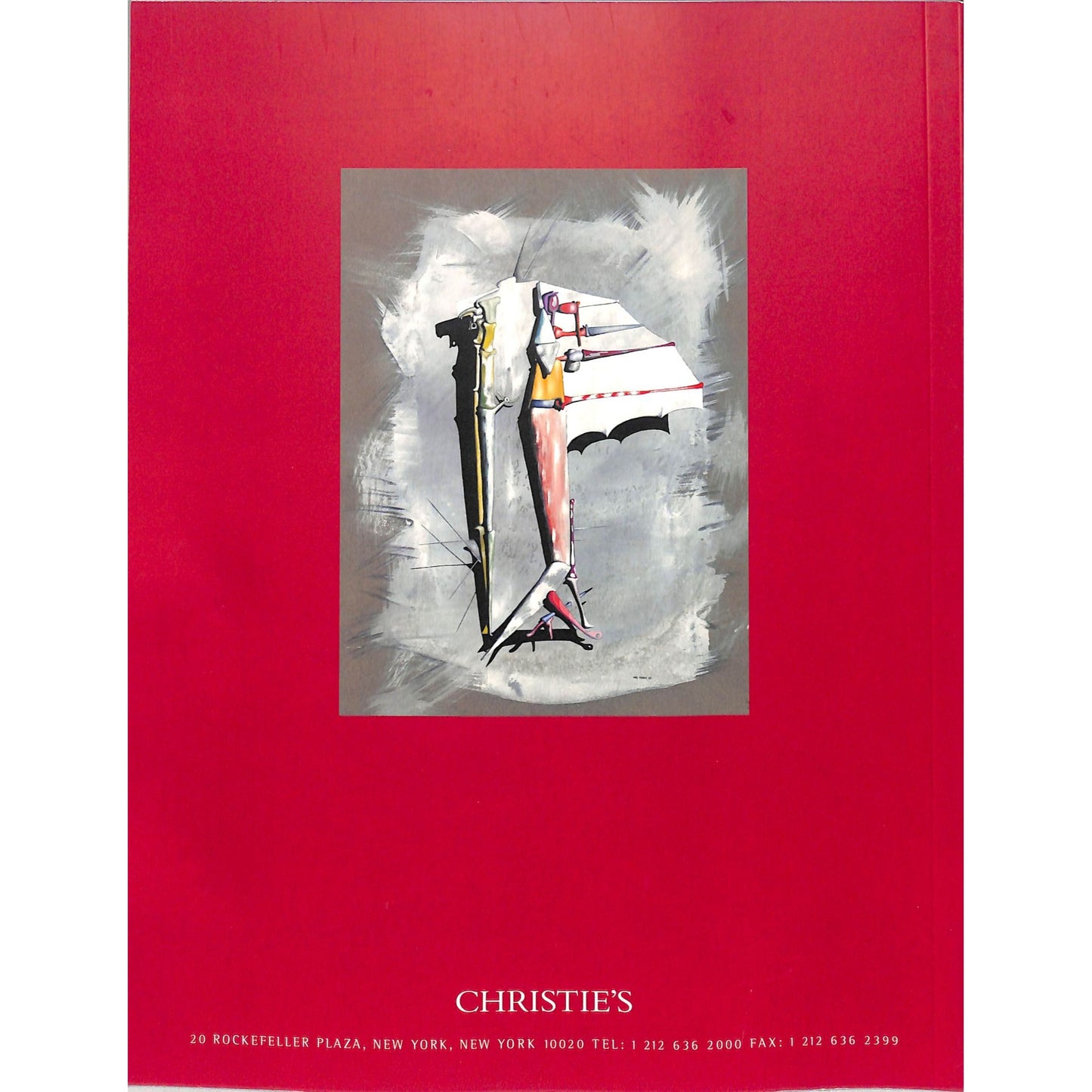 Christie's Yves Tanguy Art Collection Auction Catalog May 10, 2001