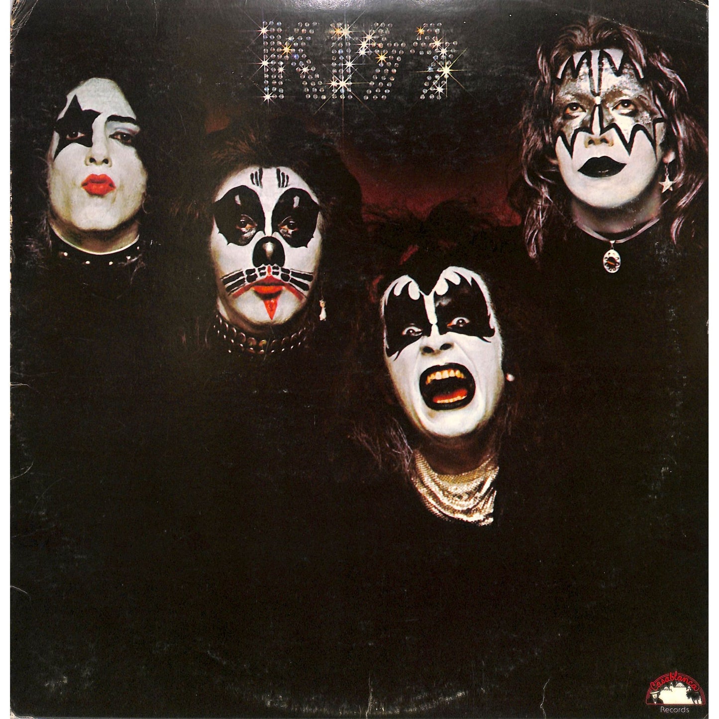 Kiss Self-Titled Vinyl Record NBLP 7001