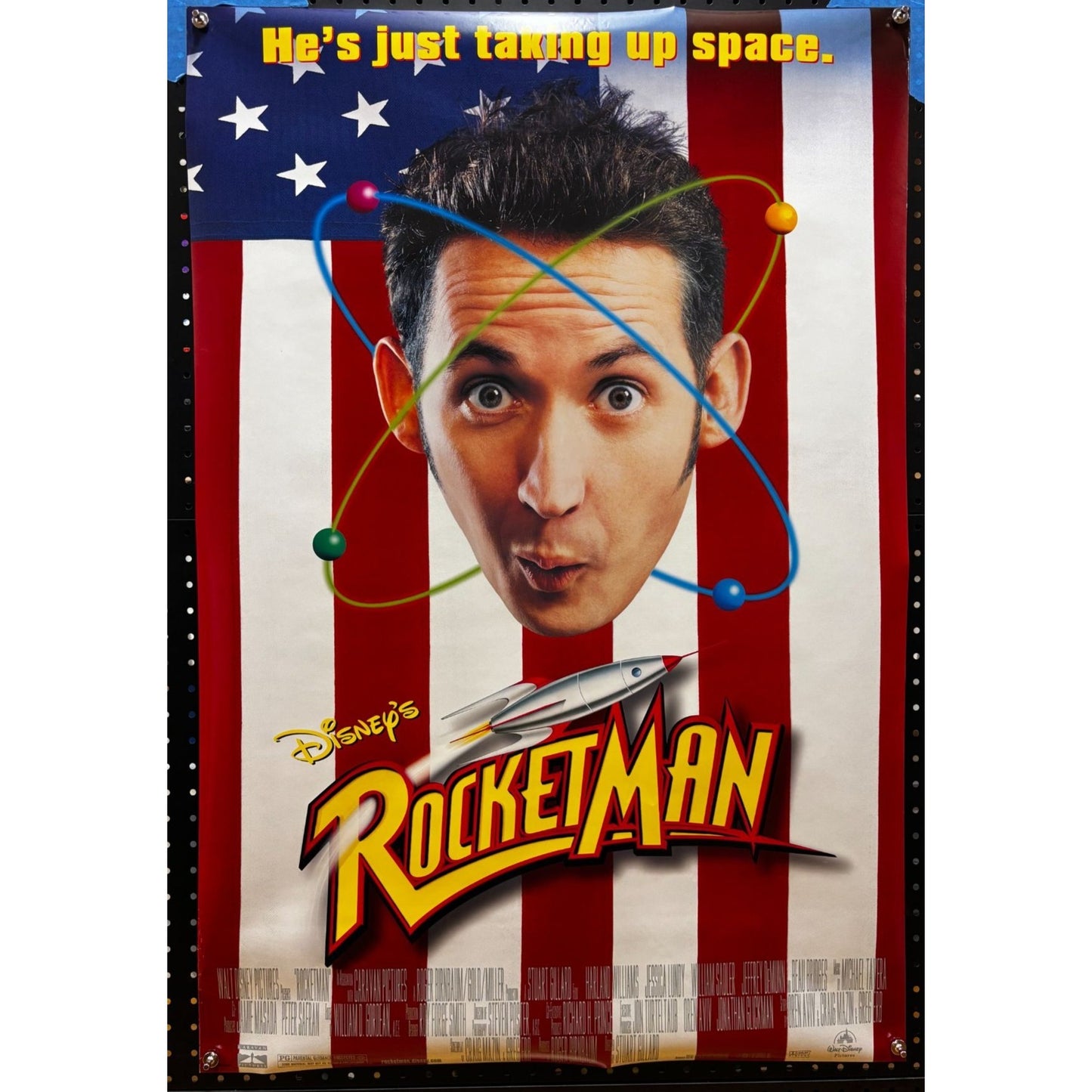 RocketMan (1997) Double-Sided, Original Rolled Poster 27x40