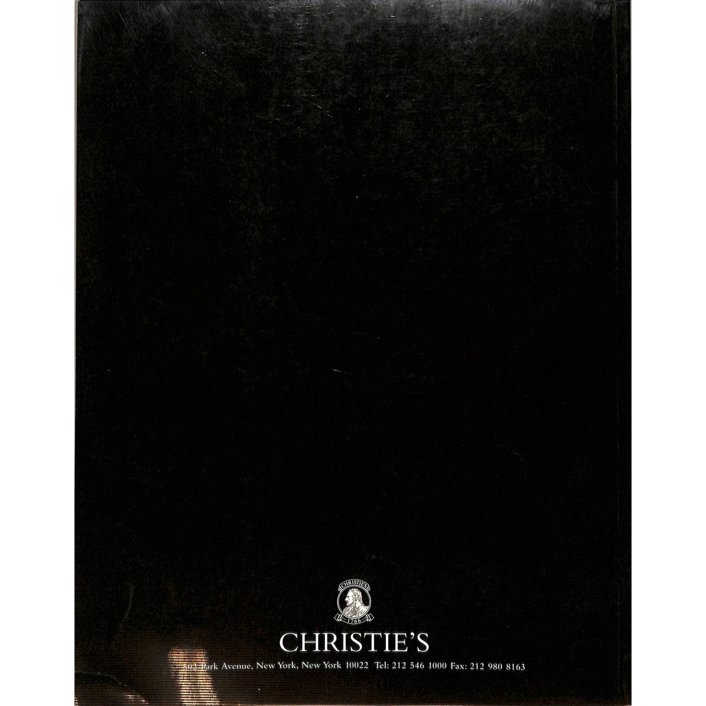 Christie's Magnificent Wine collection of Tawfiq N. Khoury Auction Catalog
