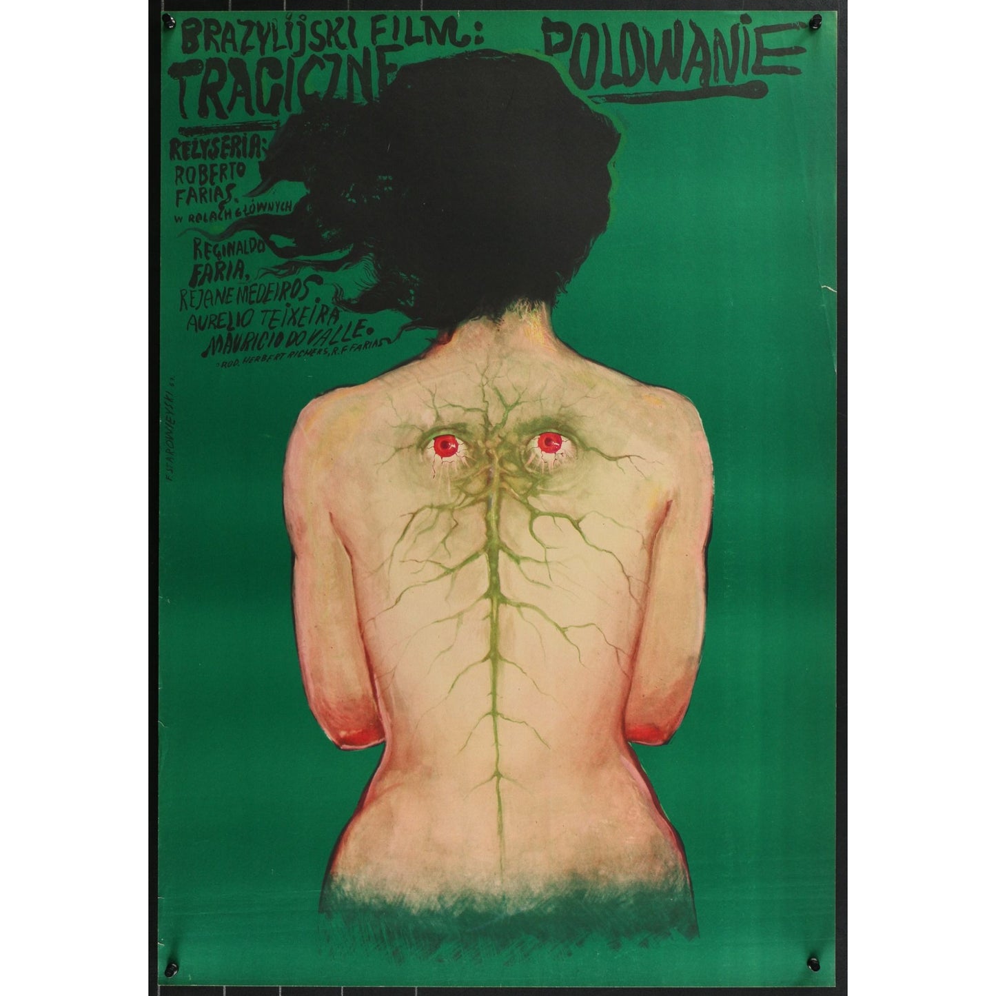 Selva Tragica (1967) Original Movie Poster 23x33 Art by Starowieyski!