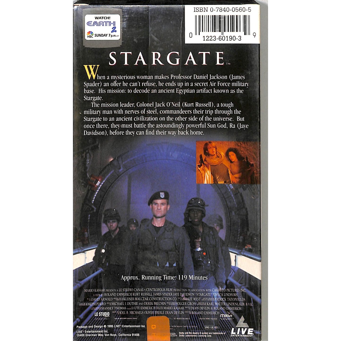 Stargate (1994) BRAND NEW SEALED VHS