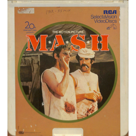 M*A*S*H (1969) Vintage RCA CED Videodisc TESTED WORKING