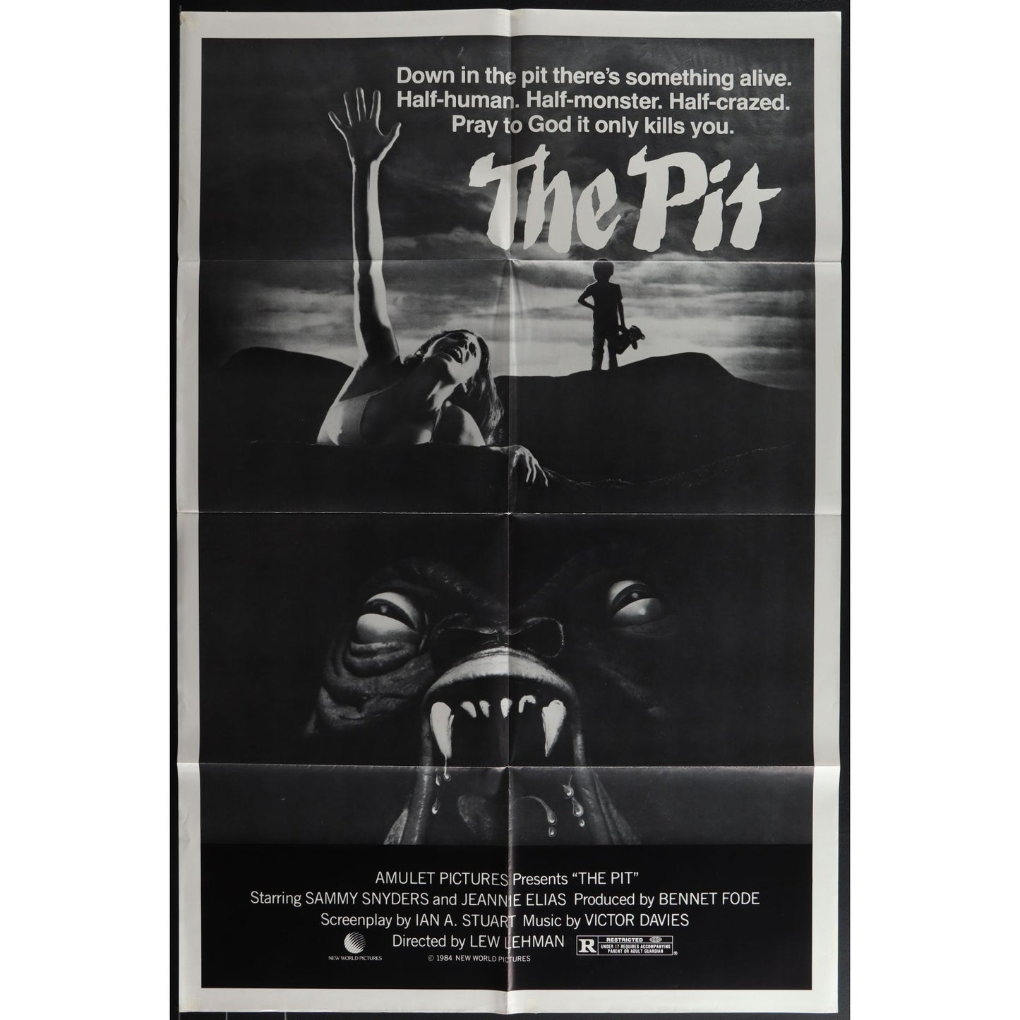 The Pit (1984) Original Movie Poster Folded 27x41 EM8-463