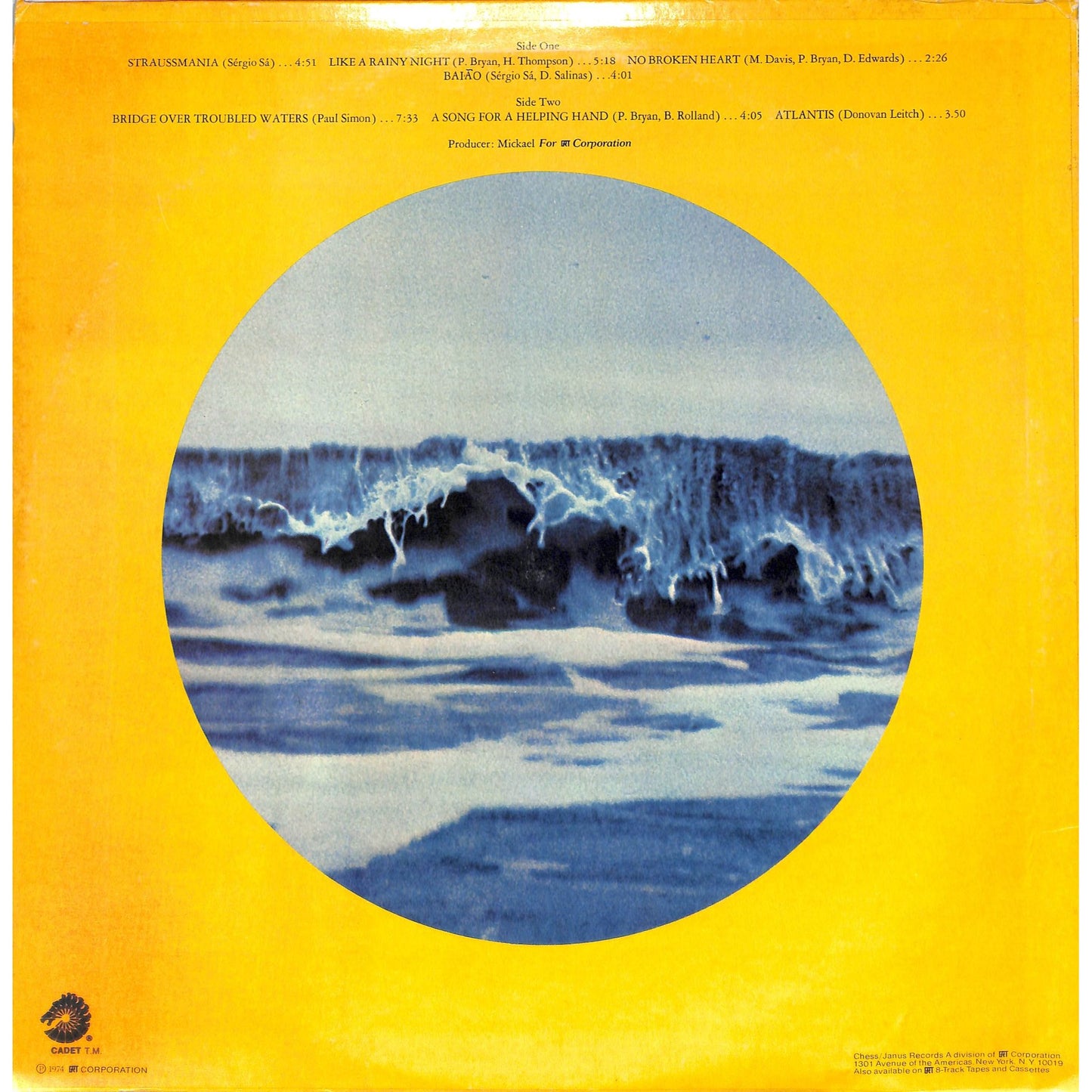Daniel Salinas - Atlantis Vinyl Record CA 50049
