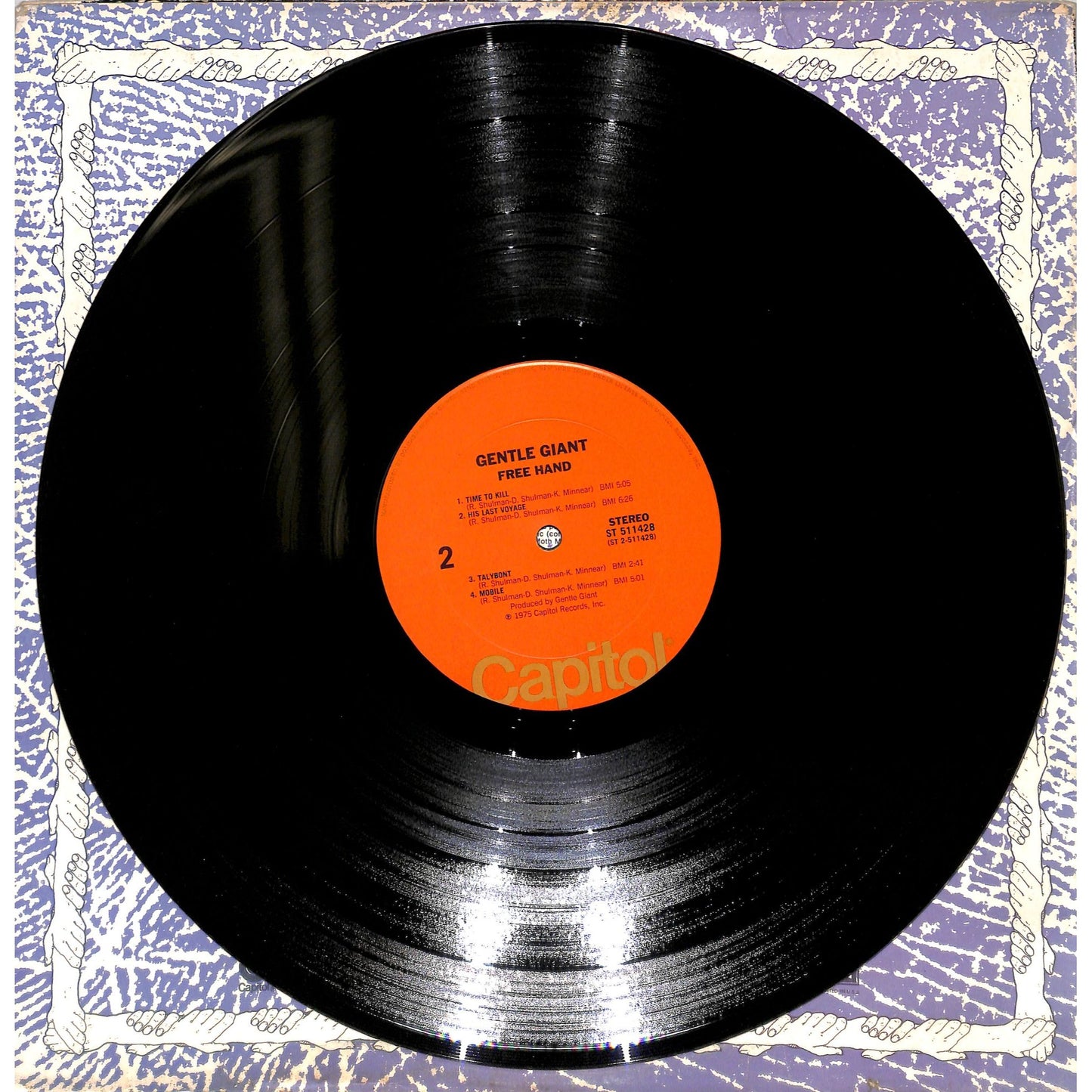 Gentle Giant - Free Hand Vinyl Record ST 511428