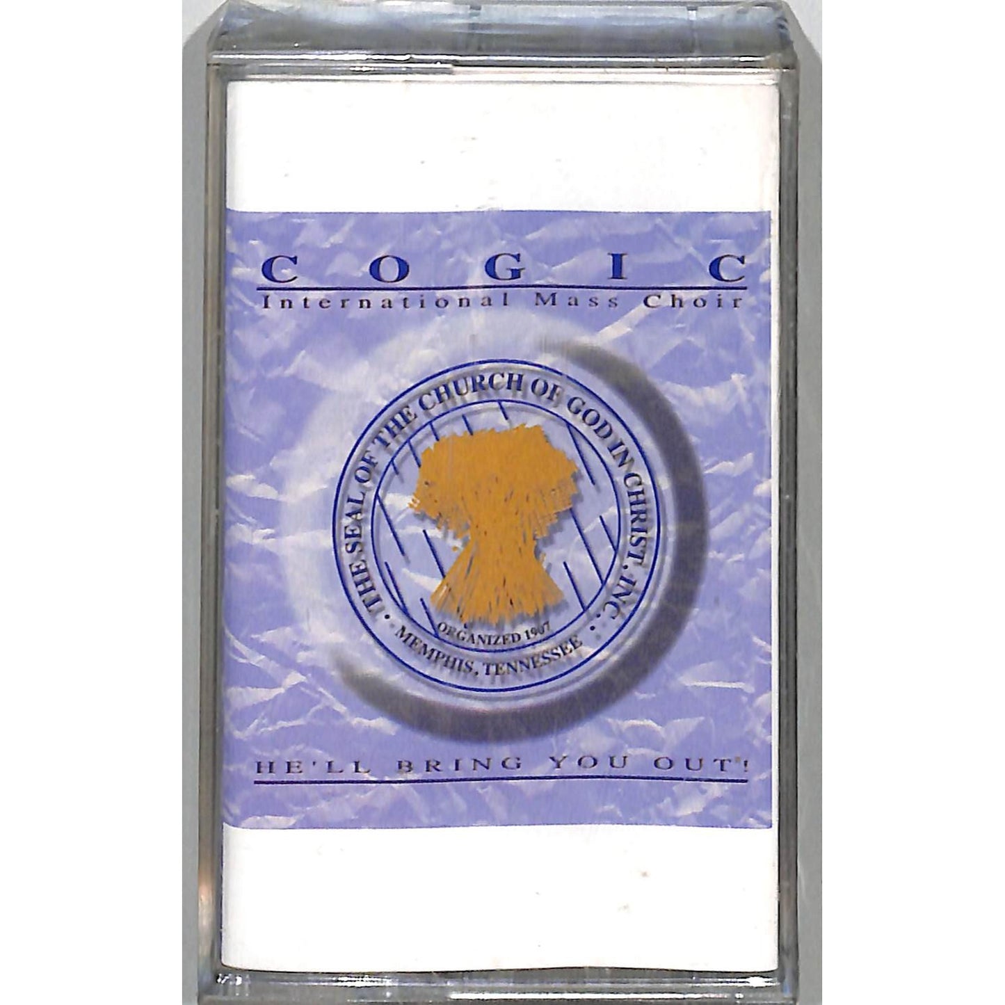 COGIC International Mass Choir - He'll Bring You Out Sealed Cassette 7007-4