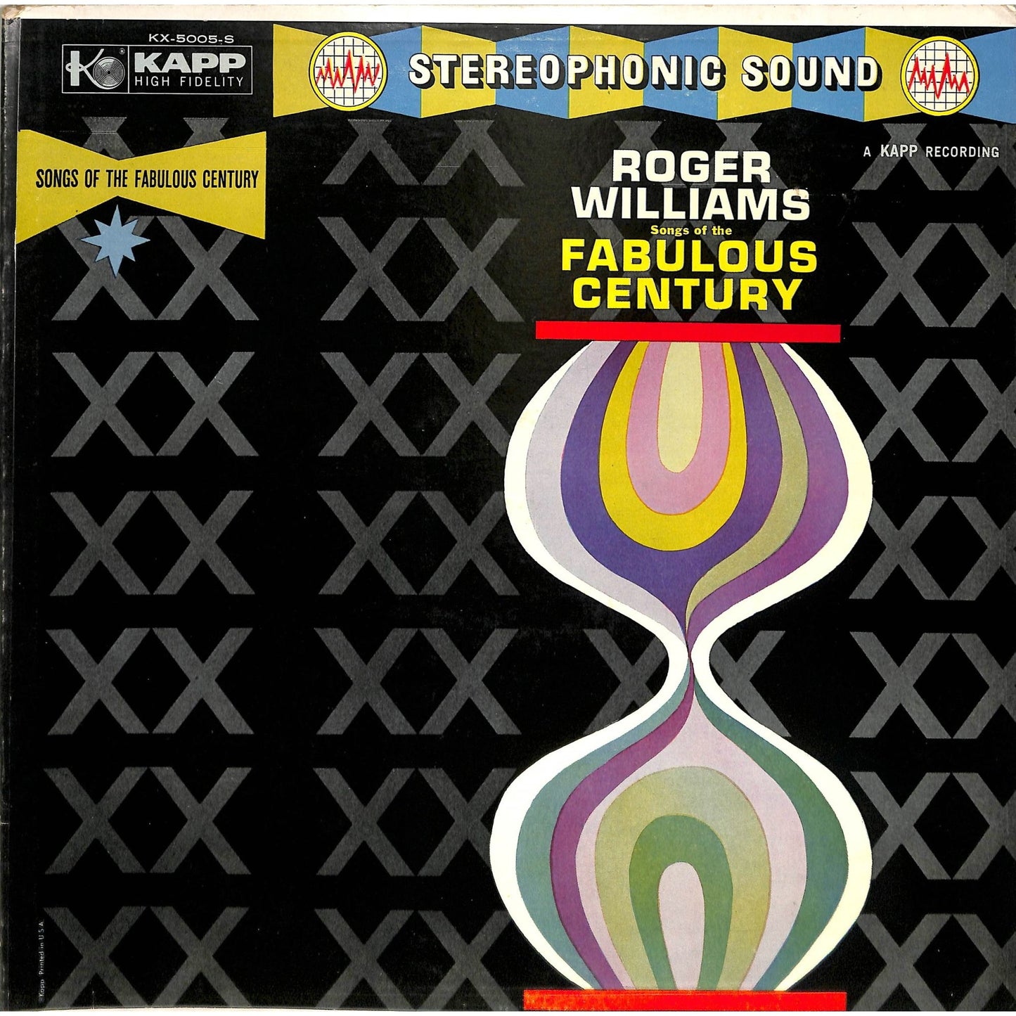 Roger Williams - Songs of the Fabulous Century (1958) 2LP Vinyl Record KXL-5005