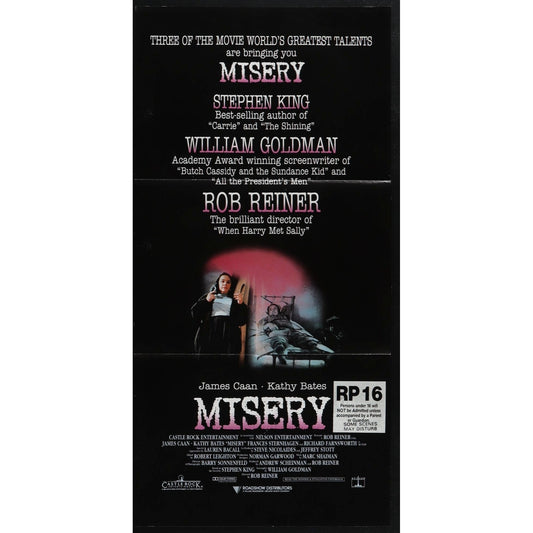 Misery (1990) Original Daybill Movie Poster