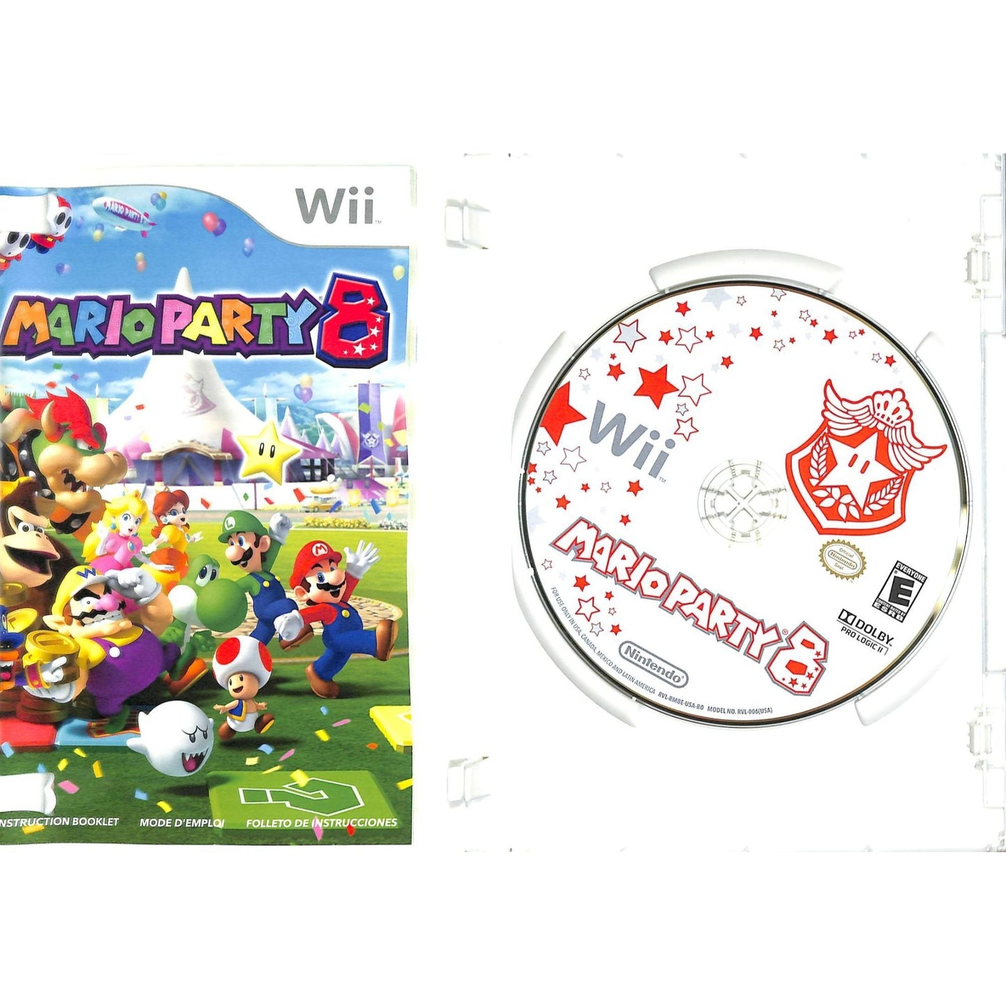 Mario Party 8 (2007) Nintendo Wii CIB