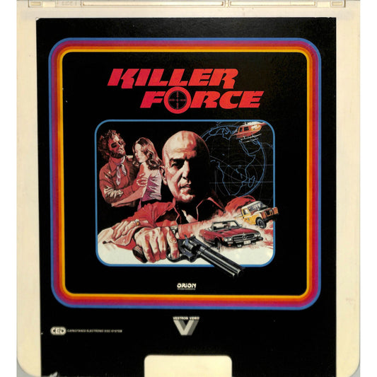 Killer Force (1976) Vintage CED Videodisc