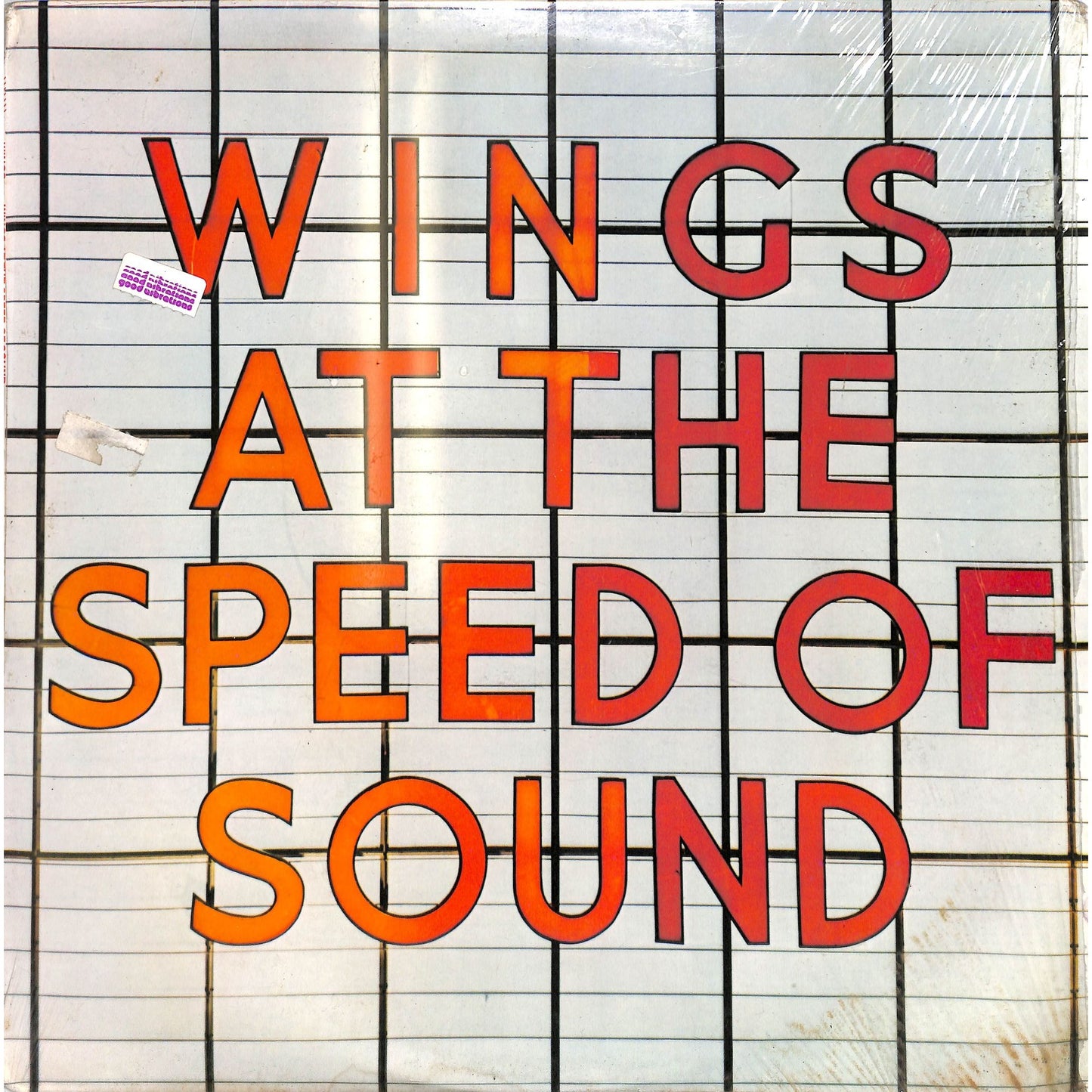 Wings - Wings at the Speed of Sound Vinyl Record FC 37409