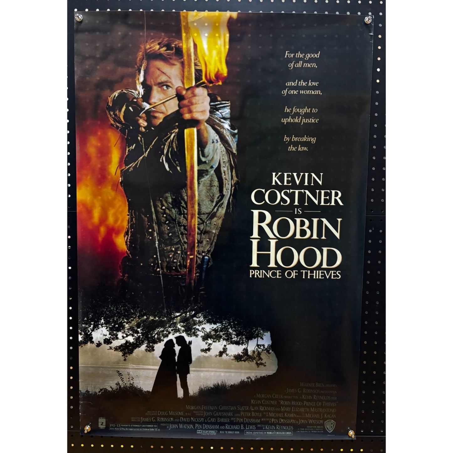 Robin Hood: Prince of Thieves (1991) Original Rolled Poster 27x40