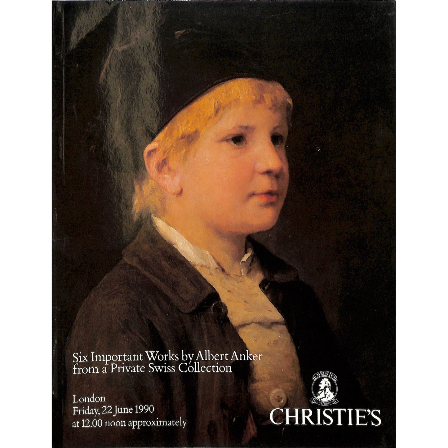 Christie's Albert Anker Collection Auction Catalog June 22, 1990
