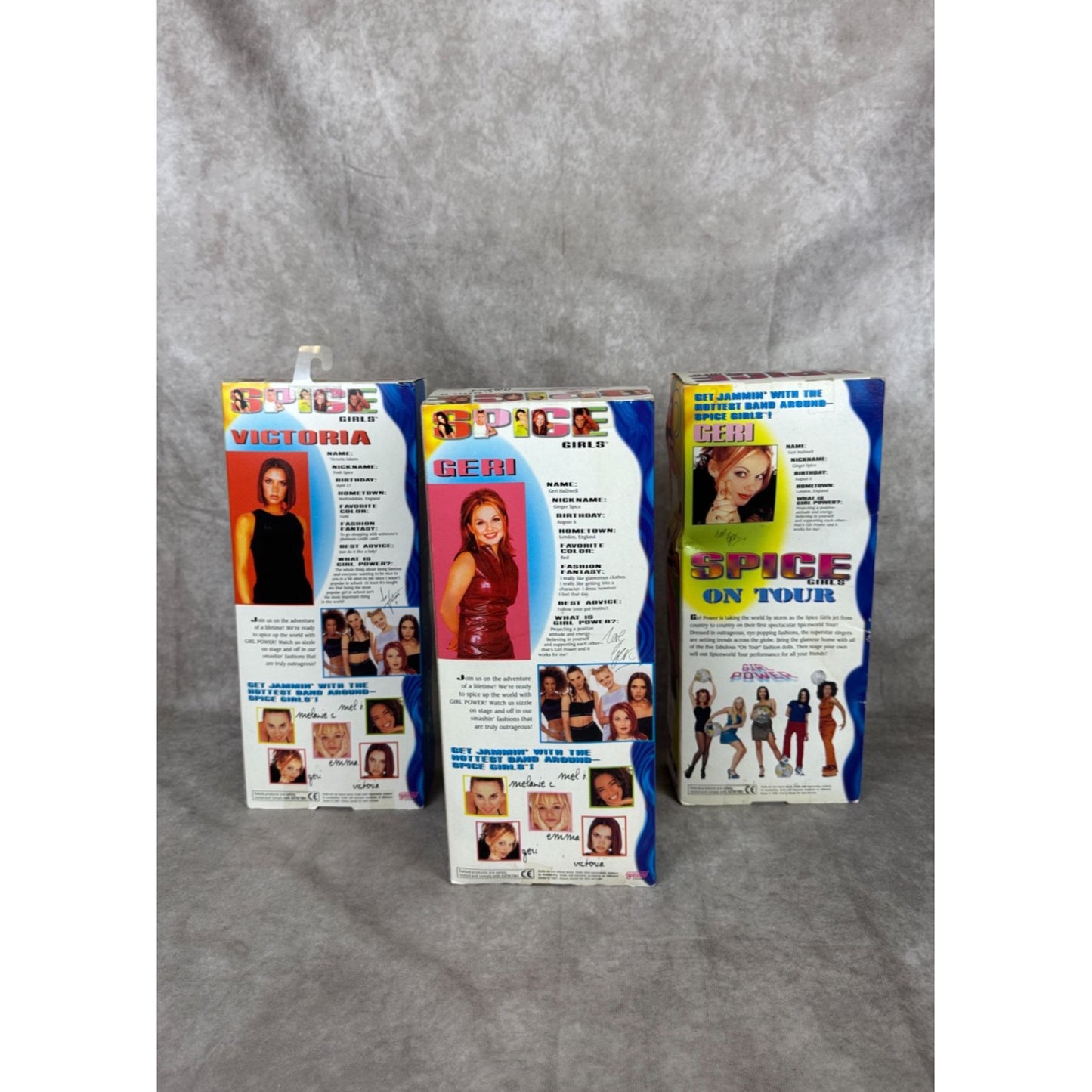 Spice Girls Dolls Geri & Victoria in Original Box