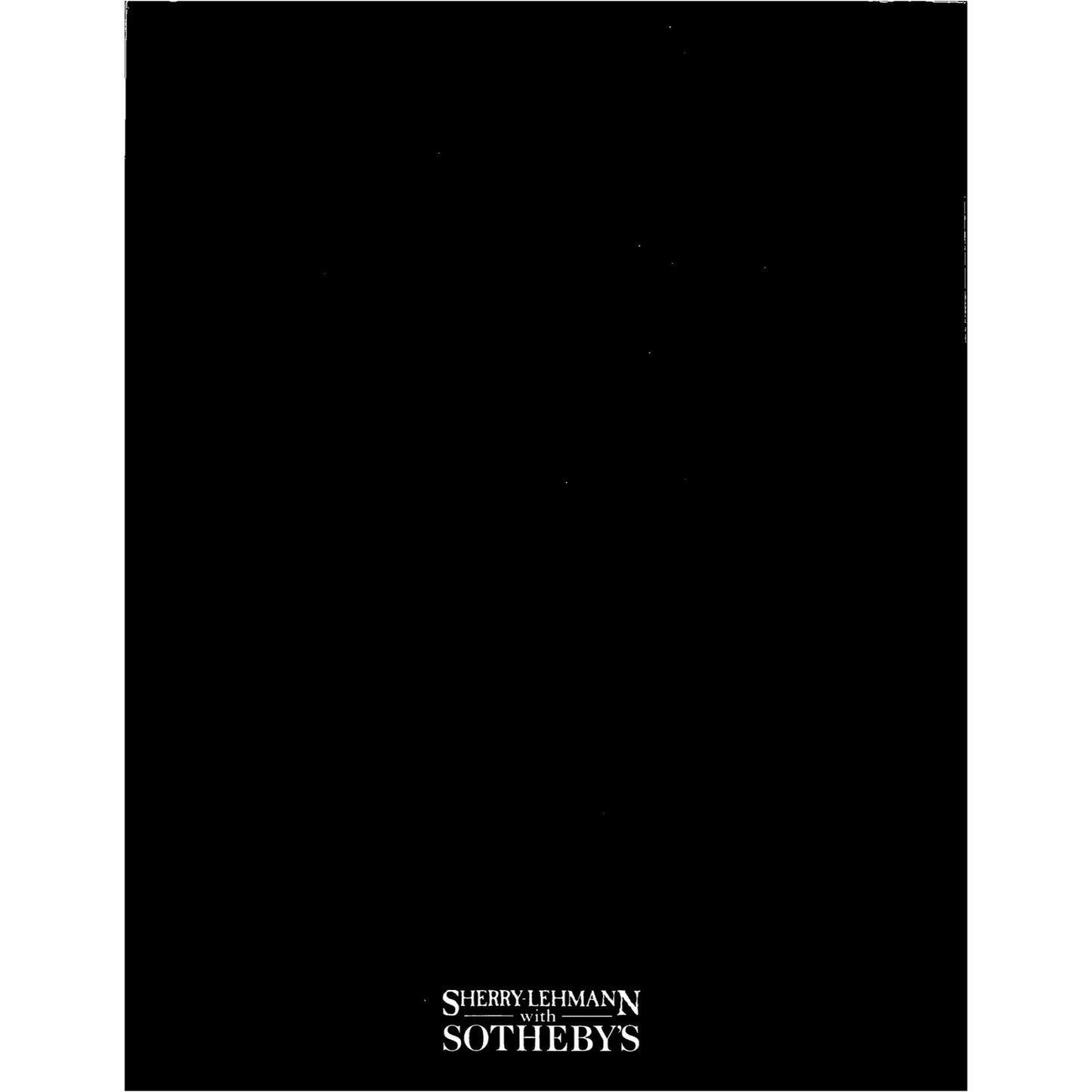 Sotheby’s Fine and Rare Wines Catalog Sep 26-27 1997