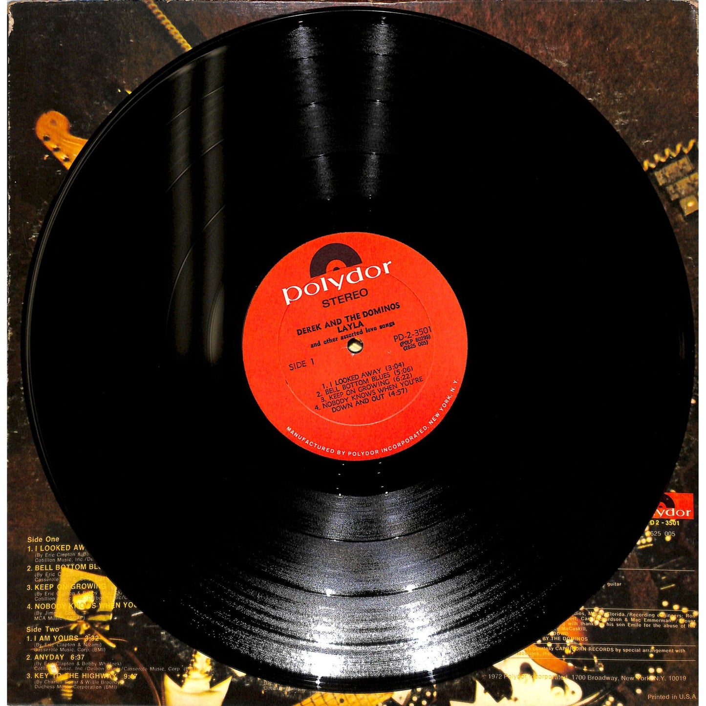 Derek & the Dominos - Layla 2LP Vinyl Record PD-2-3501