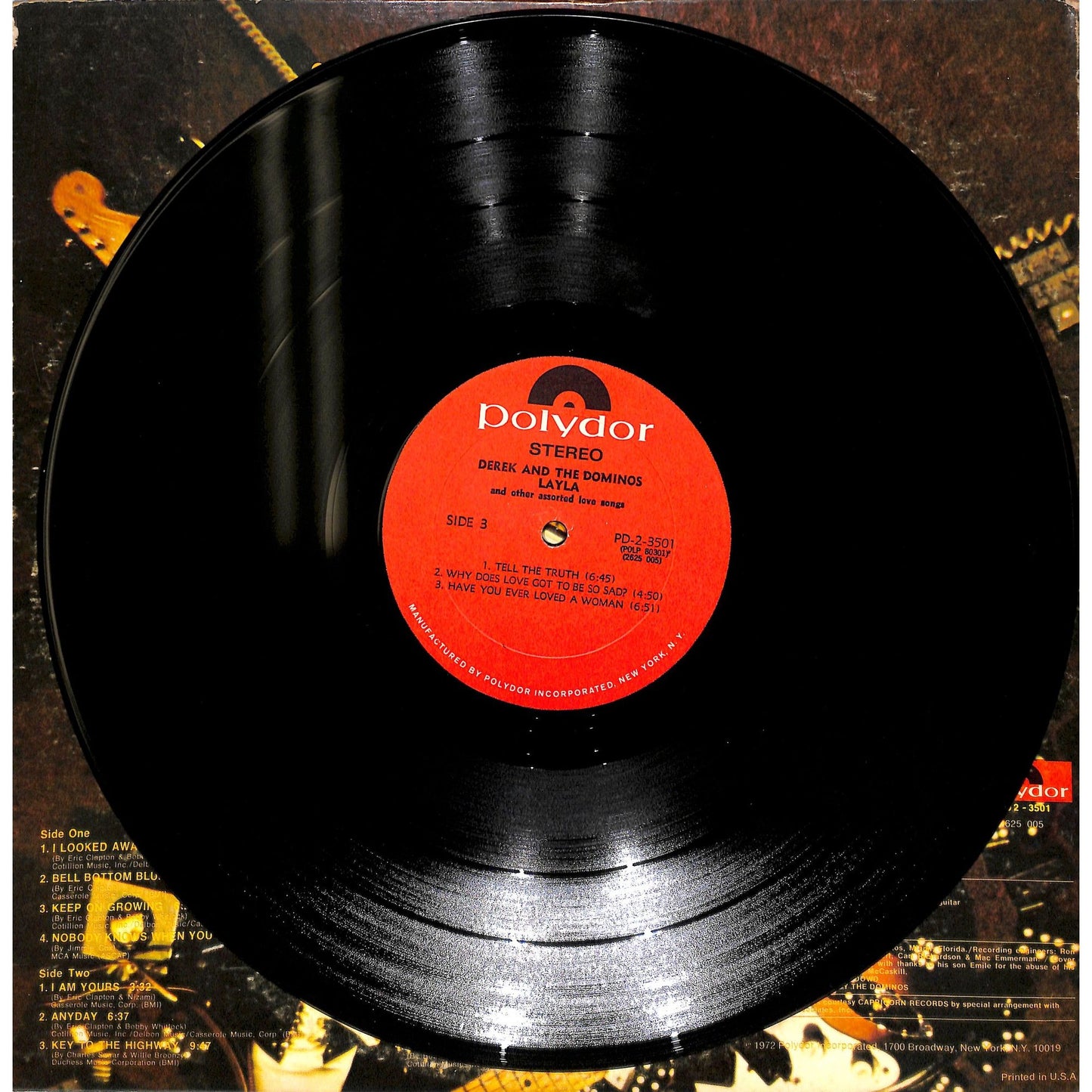 Derek & the Dominos - Layla 2LP Vinyl Record PD-2-3501
