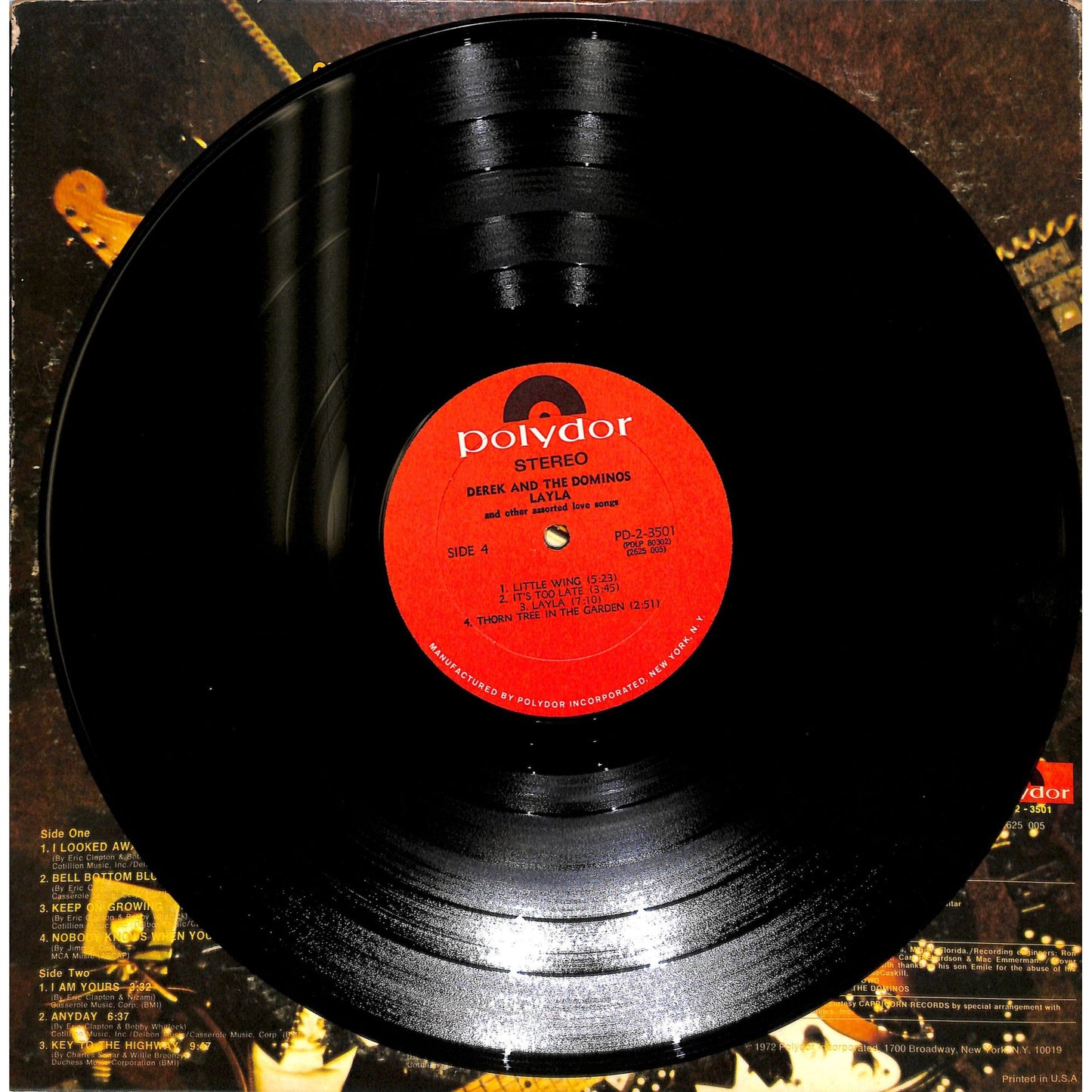 Derek & the Dominos - Layla 2LP Vinyl Record PD-2-3501