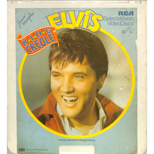 King Creole (1958) Vintage CED Videodisc