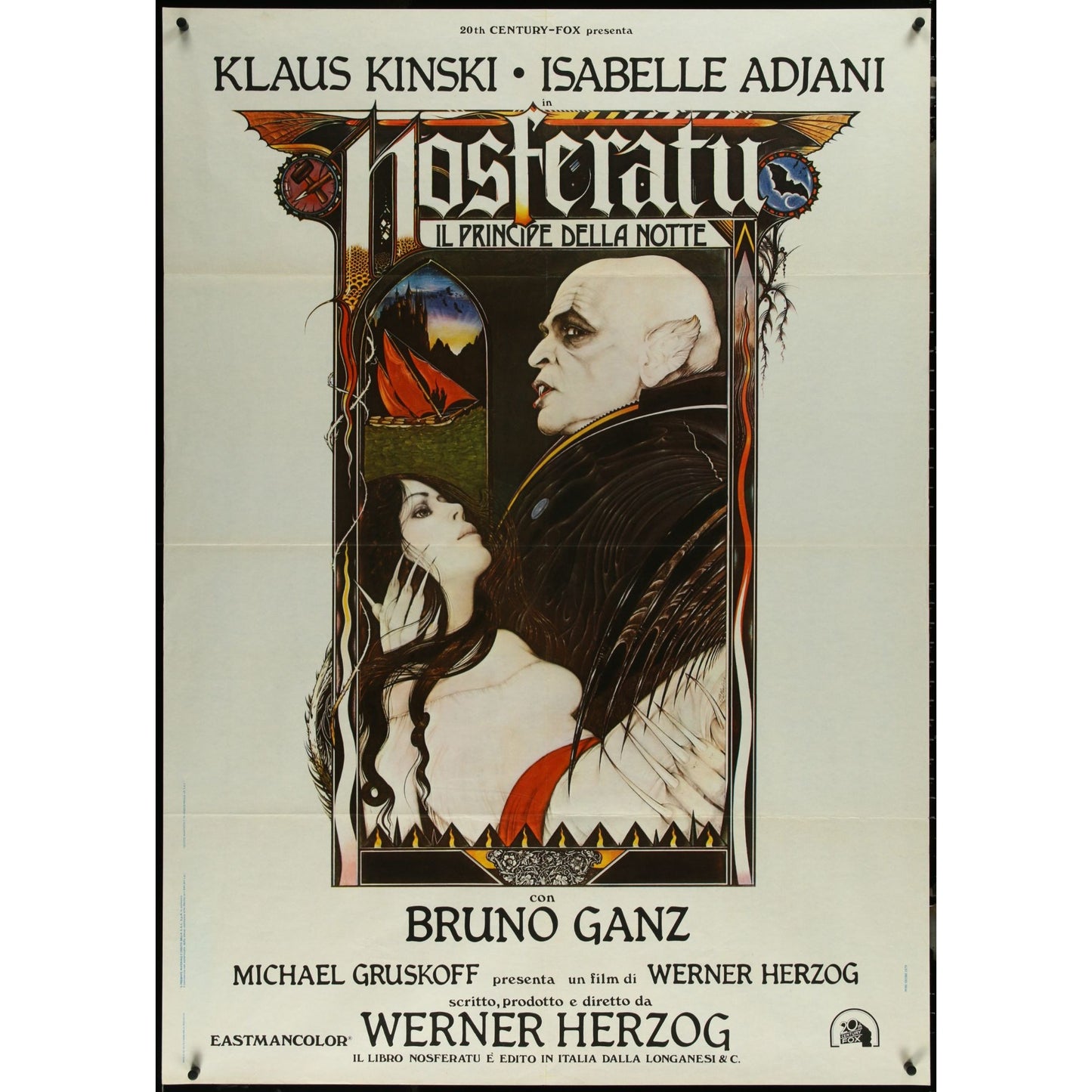 Nosferatu the Vampyre (1979) Original Movie Poster 39" x 55"