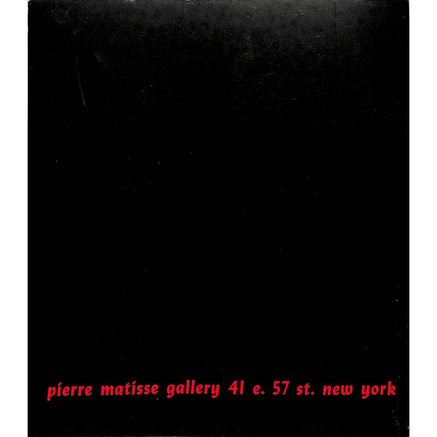 Millares Canogar Rivera Saura Art Catalog, 1960