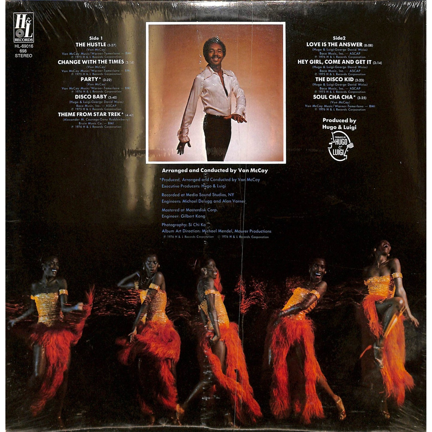 Van McCoy - The Hustle and Best of Van McCoy Vinyl Record HL-69016