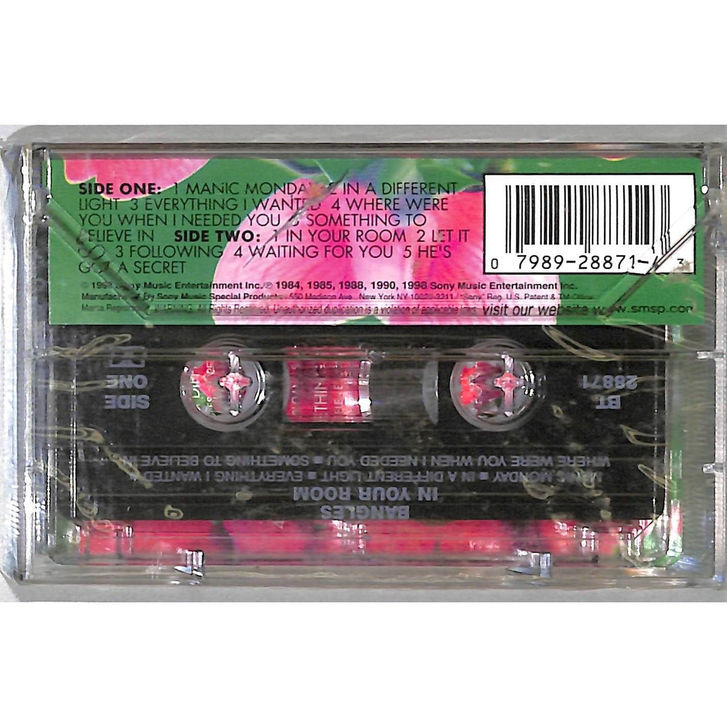 Bangles - In Your Room (1998) BRAND NEW SEALED Cassette