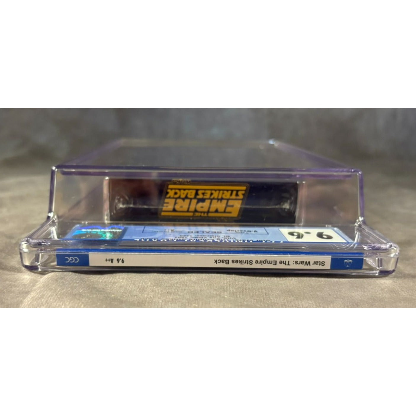 The Empire Strikes Back (1980) Sealed 1992 VHS CGC Graded 9.6 A++ SEAL
