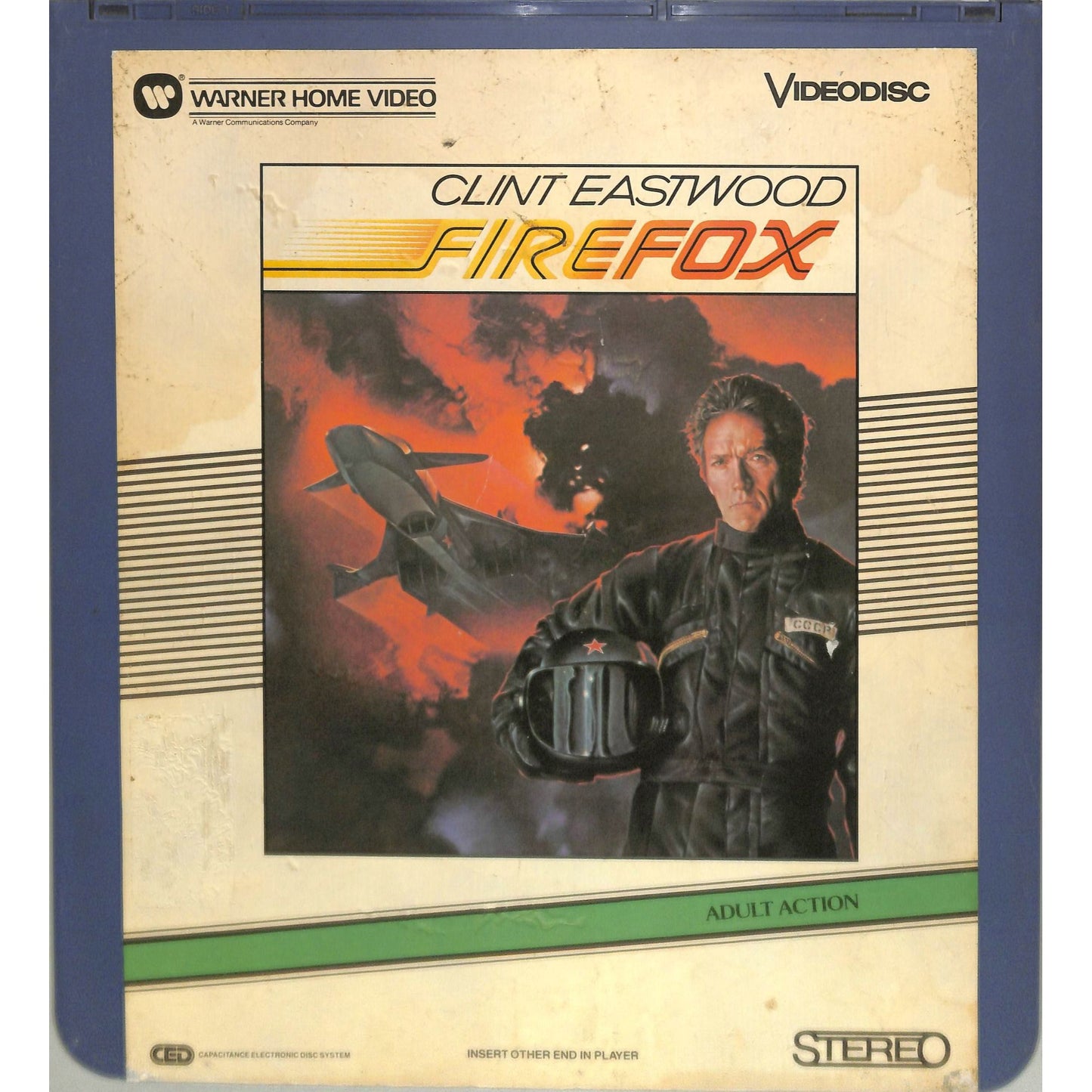 Firefox (1982) Vintage Double CED Videodisc