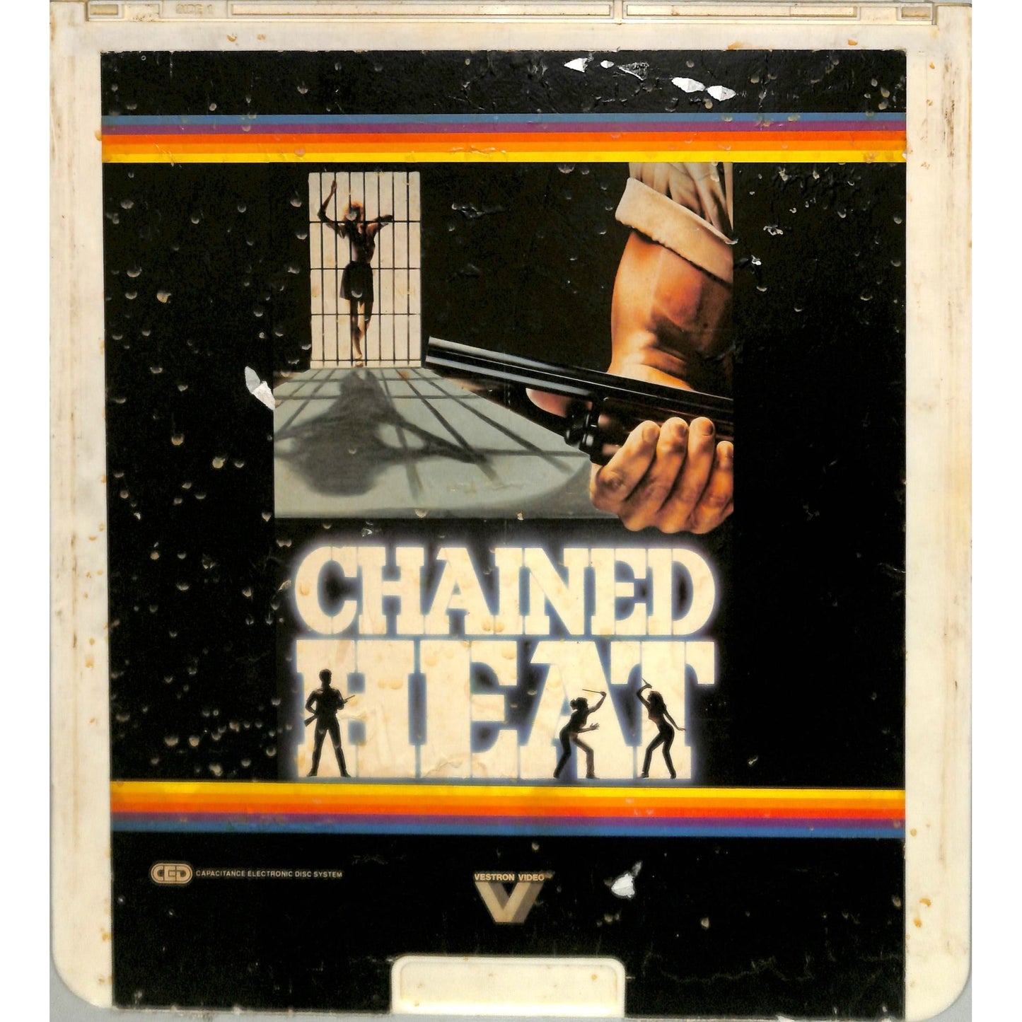 Chained Heat (1983) Vintage CED Videodisc