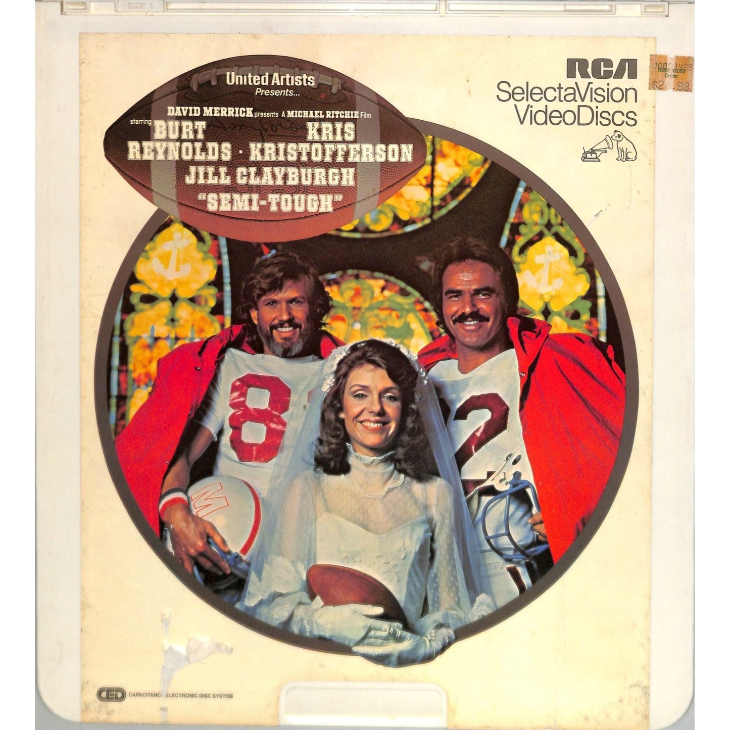 Semi-Tough (1977) Vintage CED Videodisc