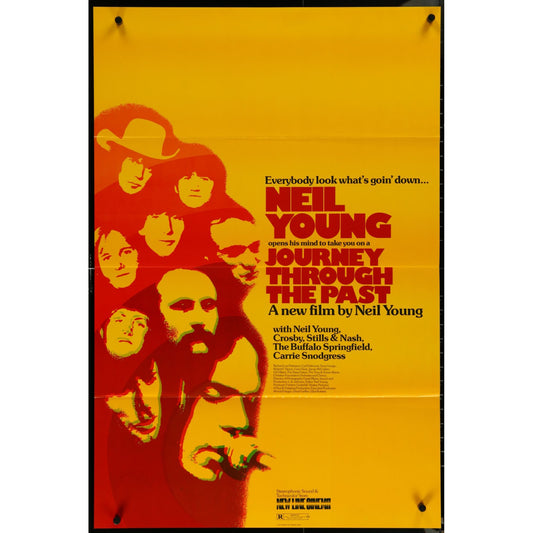 Journey Through the Past (1974) Original Movie Poster Folded 27x41 EM8-501