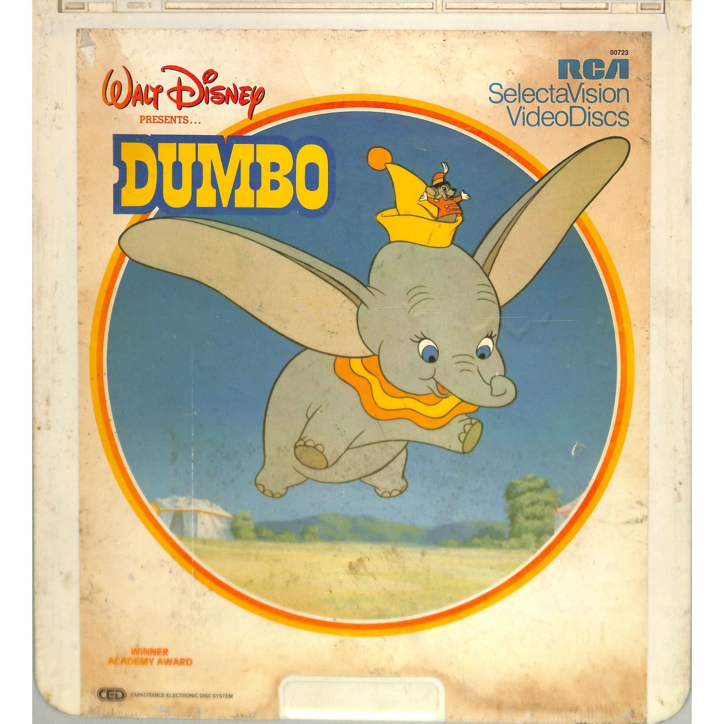 Dumbo (1941) Vintage CED Videodisc